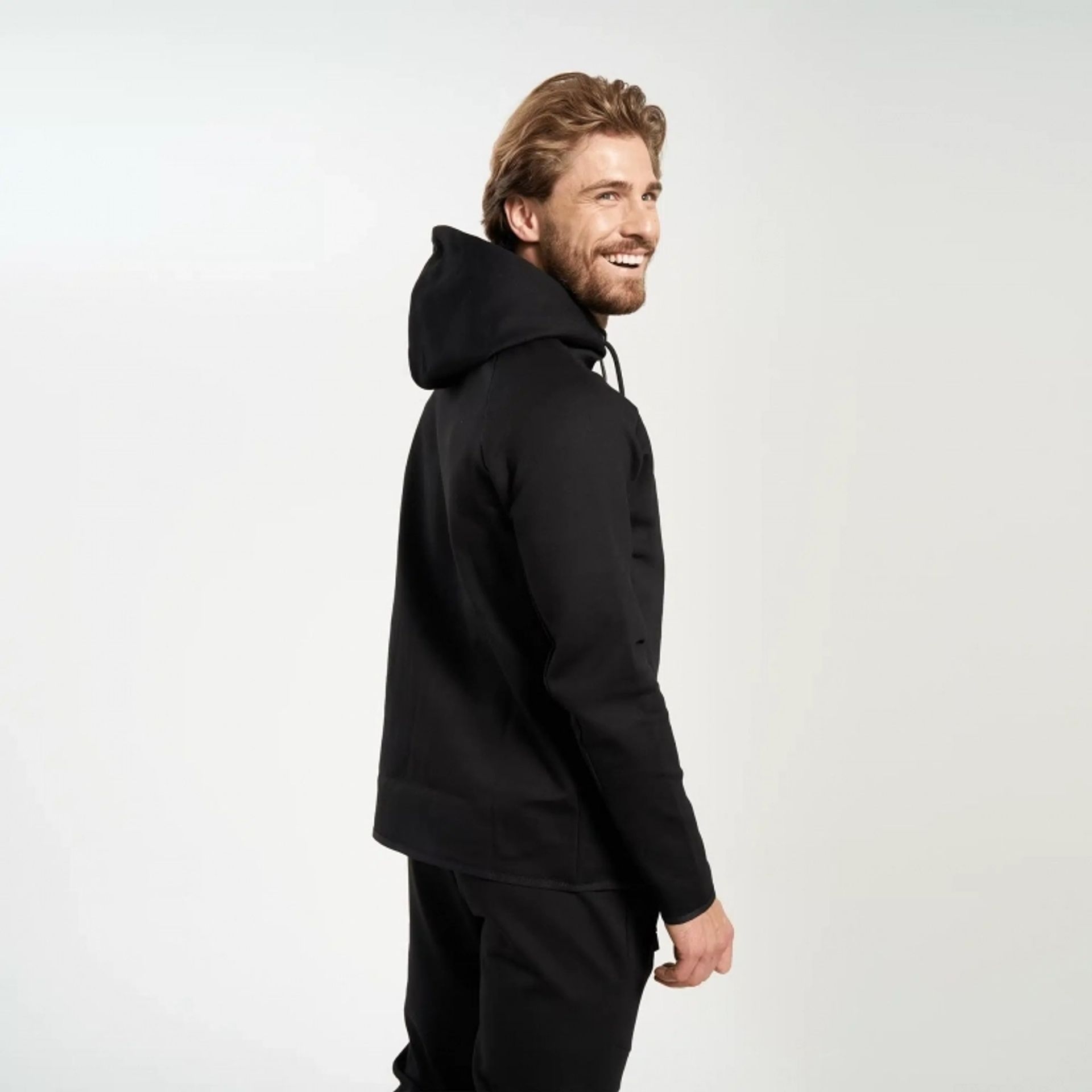 Forza Men Urban Sweat Jacket Black - Large
