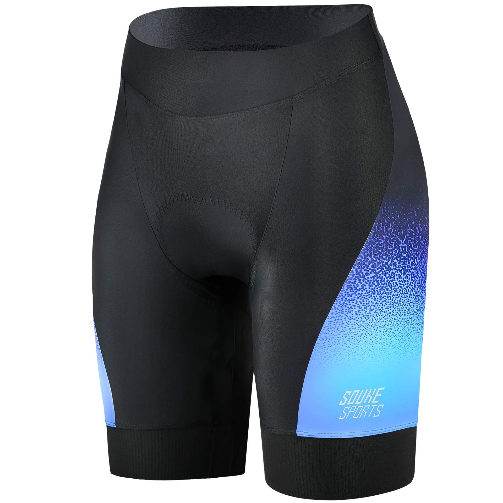 Women's Cycling Shorts with 4D Padding, Breathable Stretch Fabric & Foam Cushion Support for Road & Mountain Biking