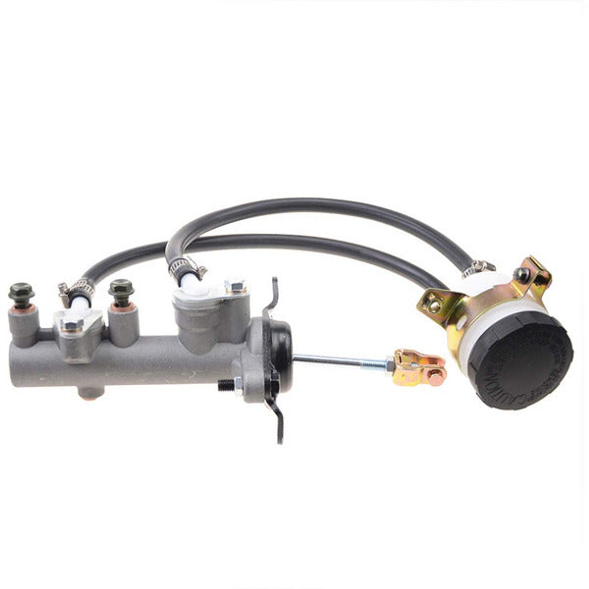 GOOFIT Motorcycle Brake Master Cylinder Pump With Brake Fluid Reservoir tank Replacement For 400 500 700 800 UTV