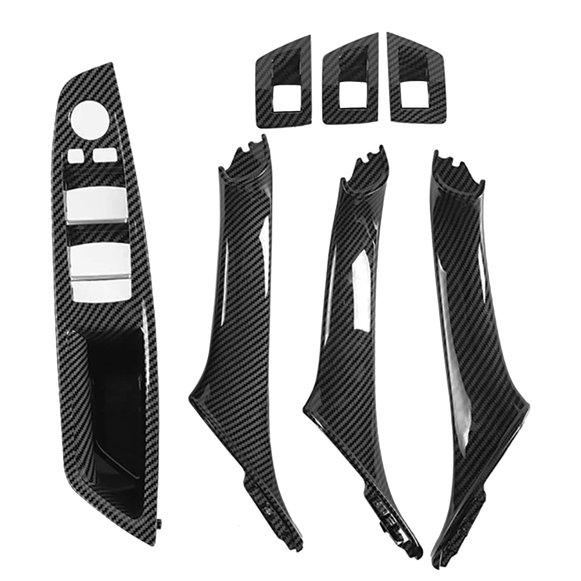 Car Door Handle Interior Assist Support Grip Compatible with 5 Series RHD F10 F11 - Multicolour Style MUKmUE0991-1