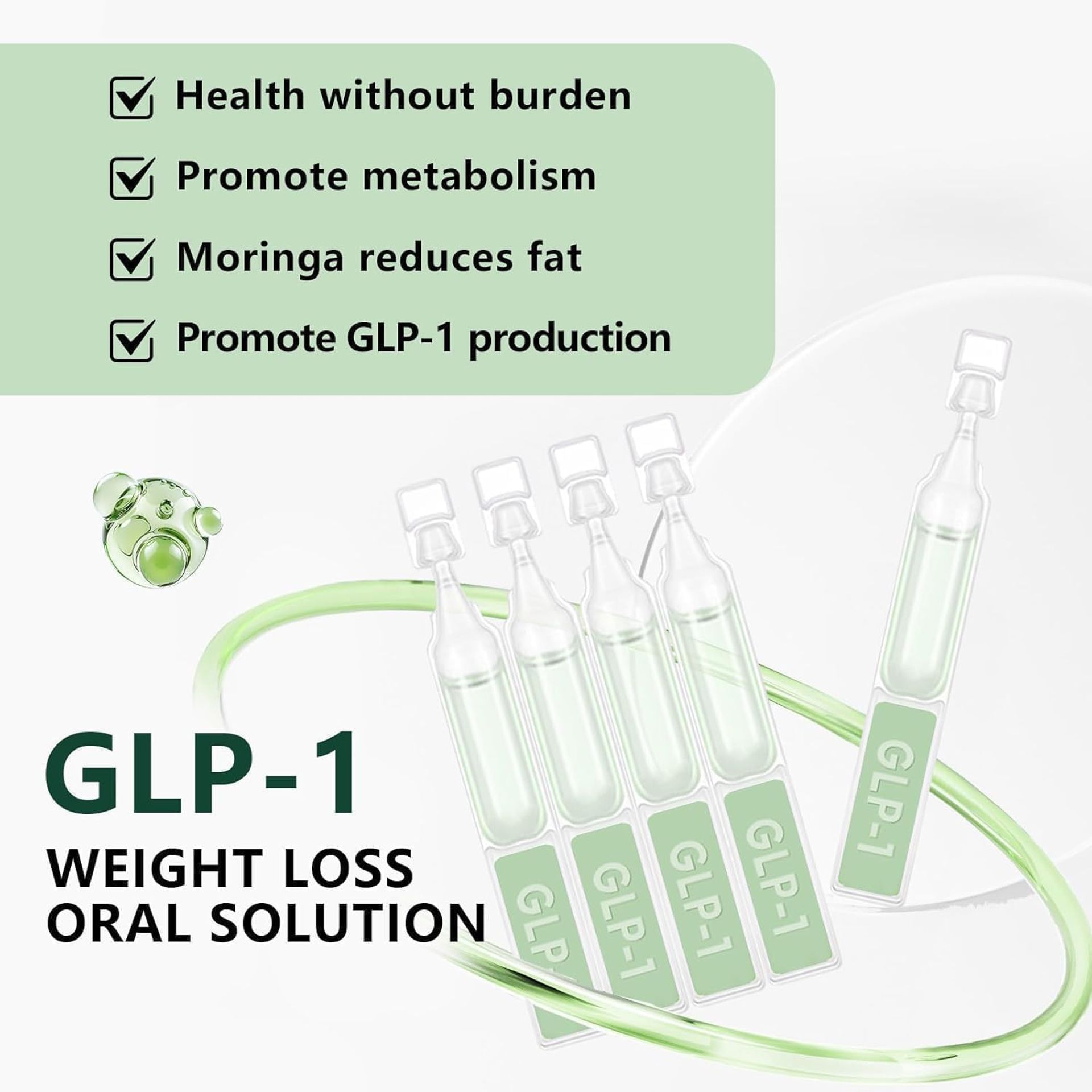 aafq glp 1 oral solution GLP-1 Oral Solution Advanced Natural Supplement Drops for Men & Women 3 Box  5 Servings
