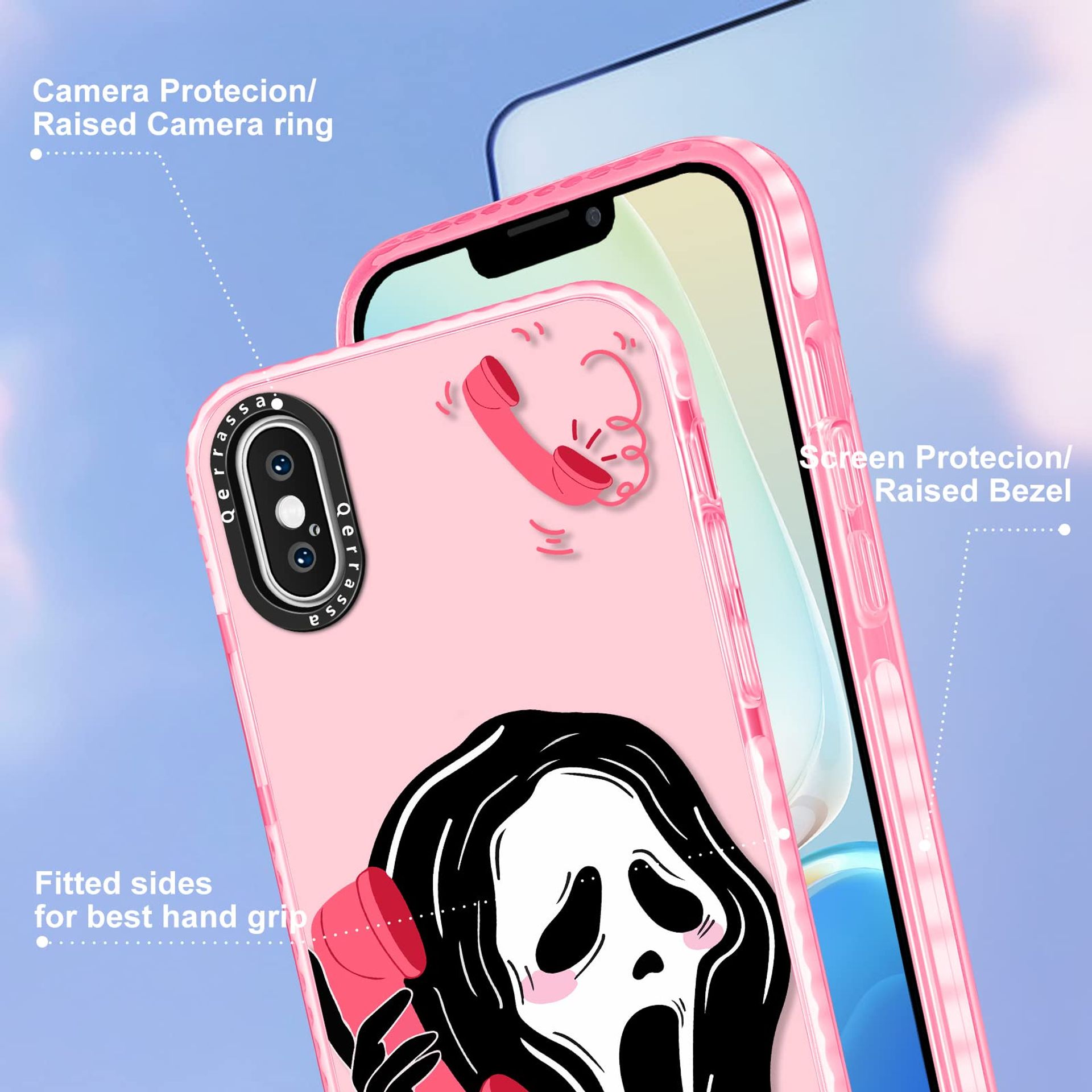 Skin Décalcomanie Pour Coque Lifeproof Slam IPhone X - Motif Crâne Fille Gangster, Neuf