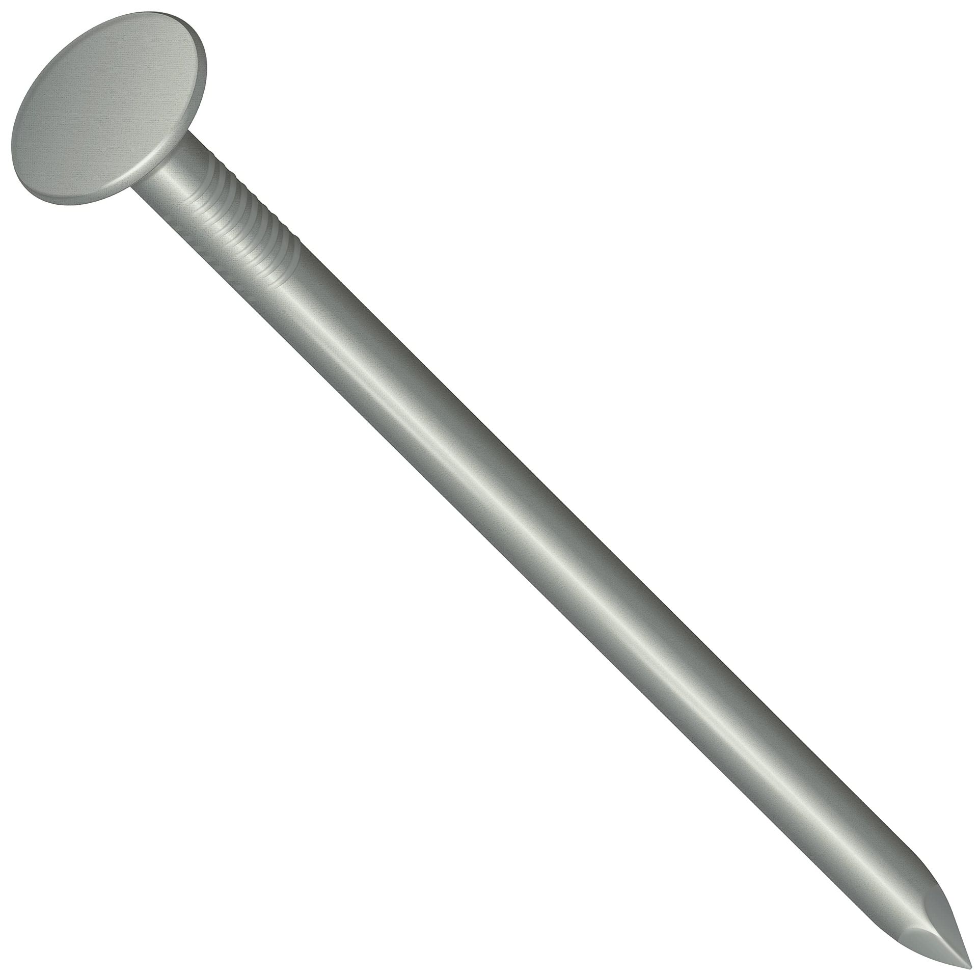 Clout Nails Felt Tacks Galvanised with Extra Large Head 19mm / 0.7 inches (Approx. 1053 Pieces) (1000gramsPack) Nail Shed Roofing Garden Roof Tiles for Wood Sheds Summer Houses Outdoor