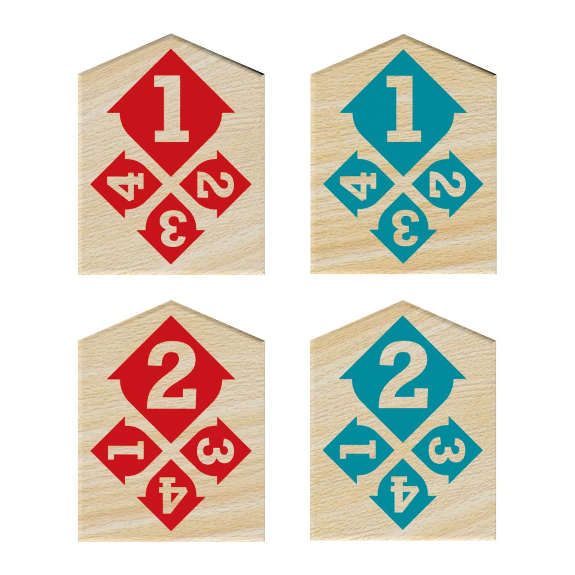 Zensu Strategy Board Game Stealth Skill Tactical Wooden Pieces - Multicol
