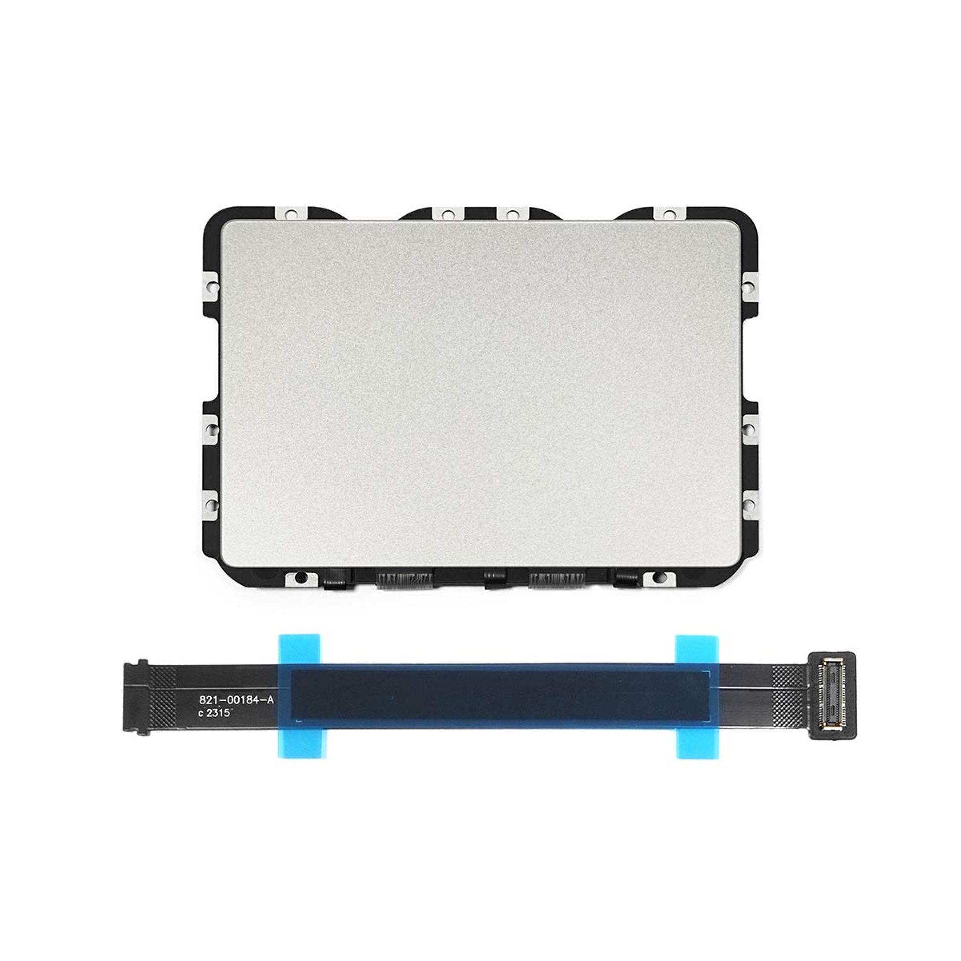 Replacement Touchpad Trackpad with Flex Cable Compatible for MacBook Pro Retina 13-inch A1502 2015 - Silver