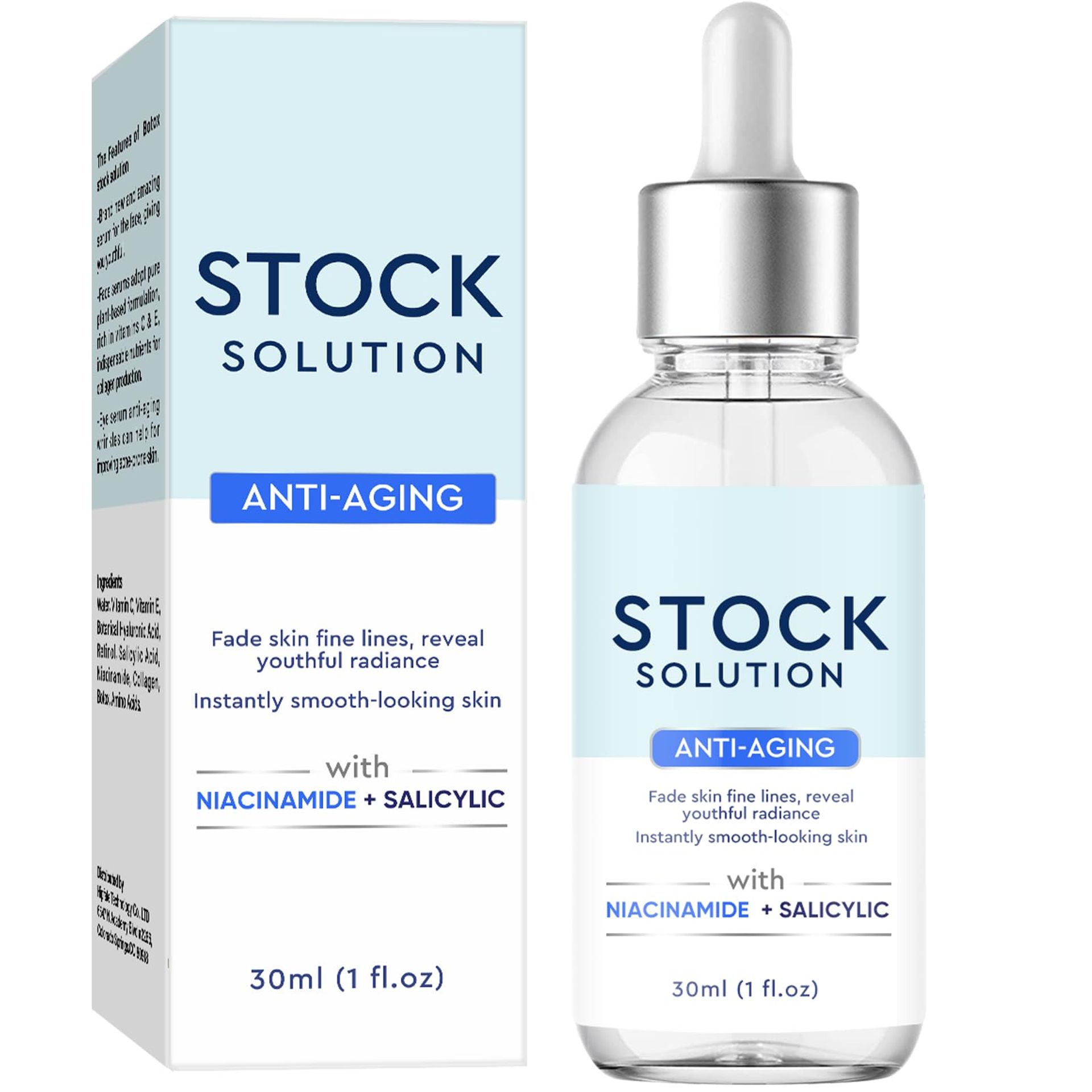 Anti-Ageing Face Serum with Collagen Boost – Reduces Wrinkles & Fine Lines - Valentines