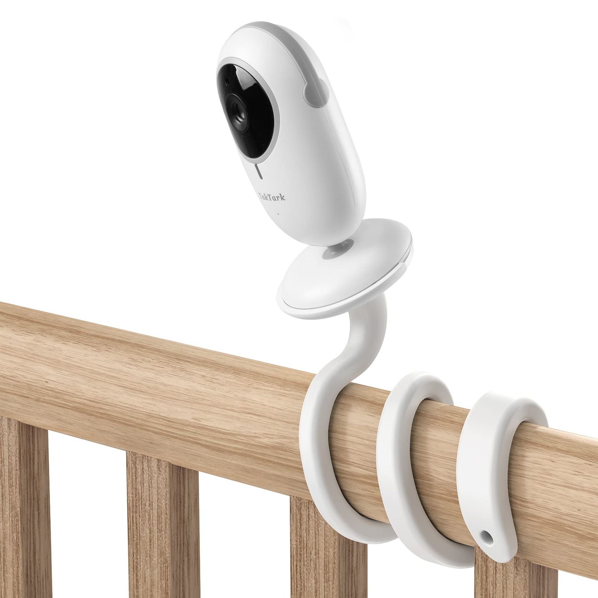 Flexible Mount Baby Monitor Camera Holder for TakTark 3.2/4.3 Inch Video Monitors, No Drill Required