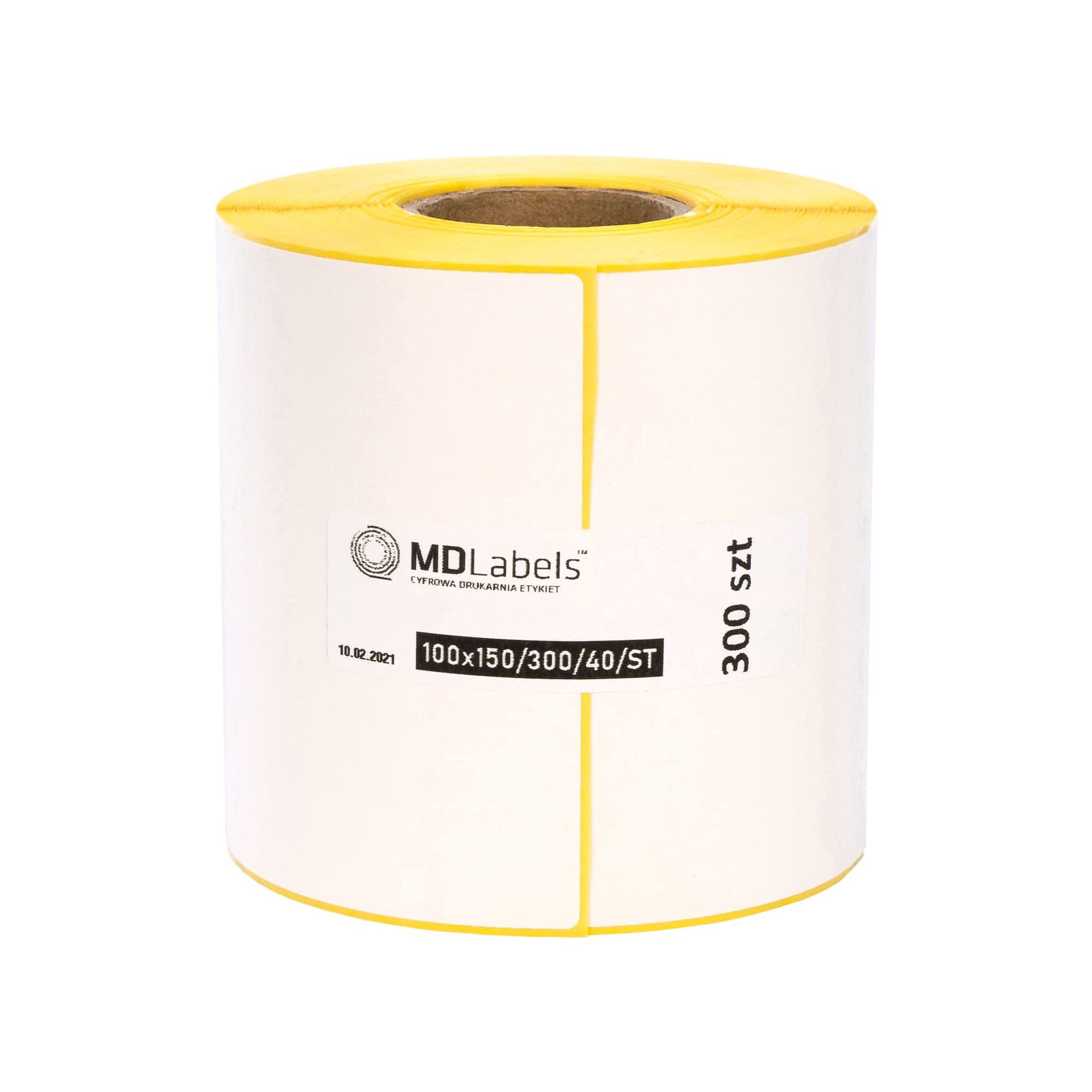 White Thermal Shipping Labels 100 x 150 mm, 300 Pack, Permanent Adhesive