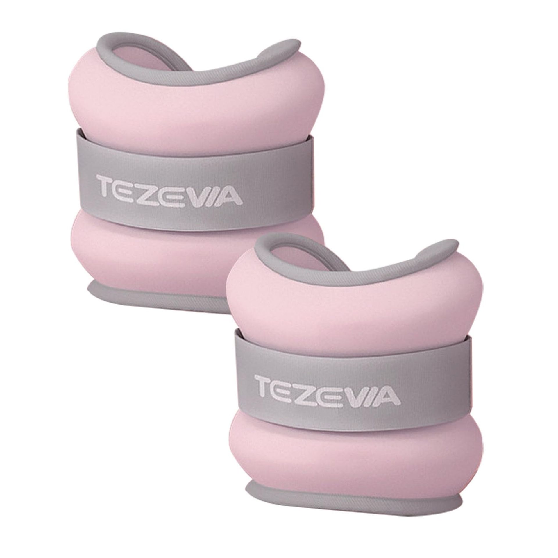 Adjustable Ankle Weights Set Soft Sandbag Design for Fitness, Running & Gym Workouts - Pink 4KG Pair