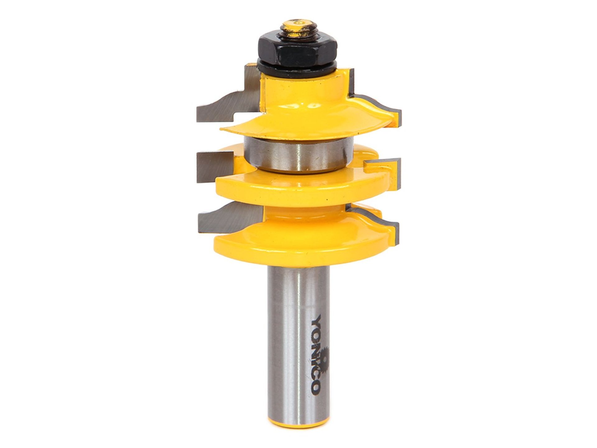 Stacked Rail And Stile Router Bit Ogee Profile Cabinet Door Cutter - Silv