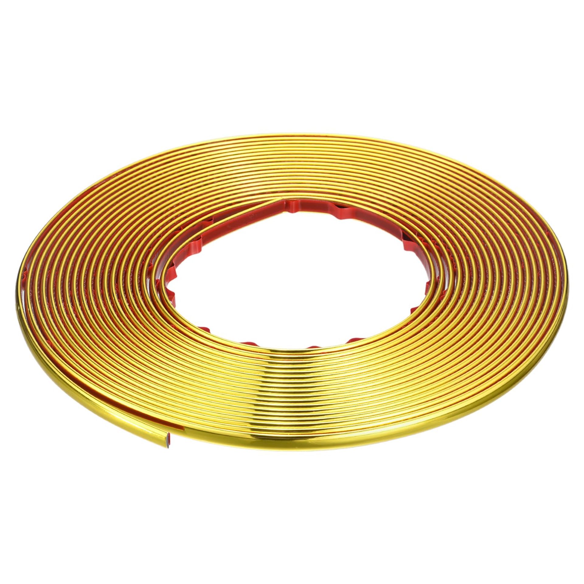 Gold Self-Adhesive Flexible Moulding Trim, 33Ft for Home & Car Decor