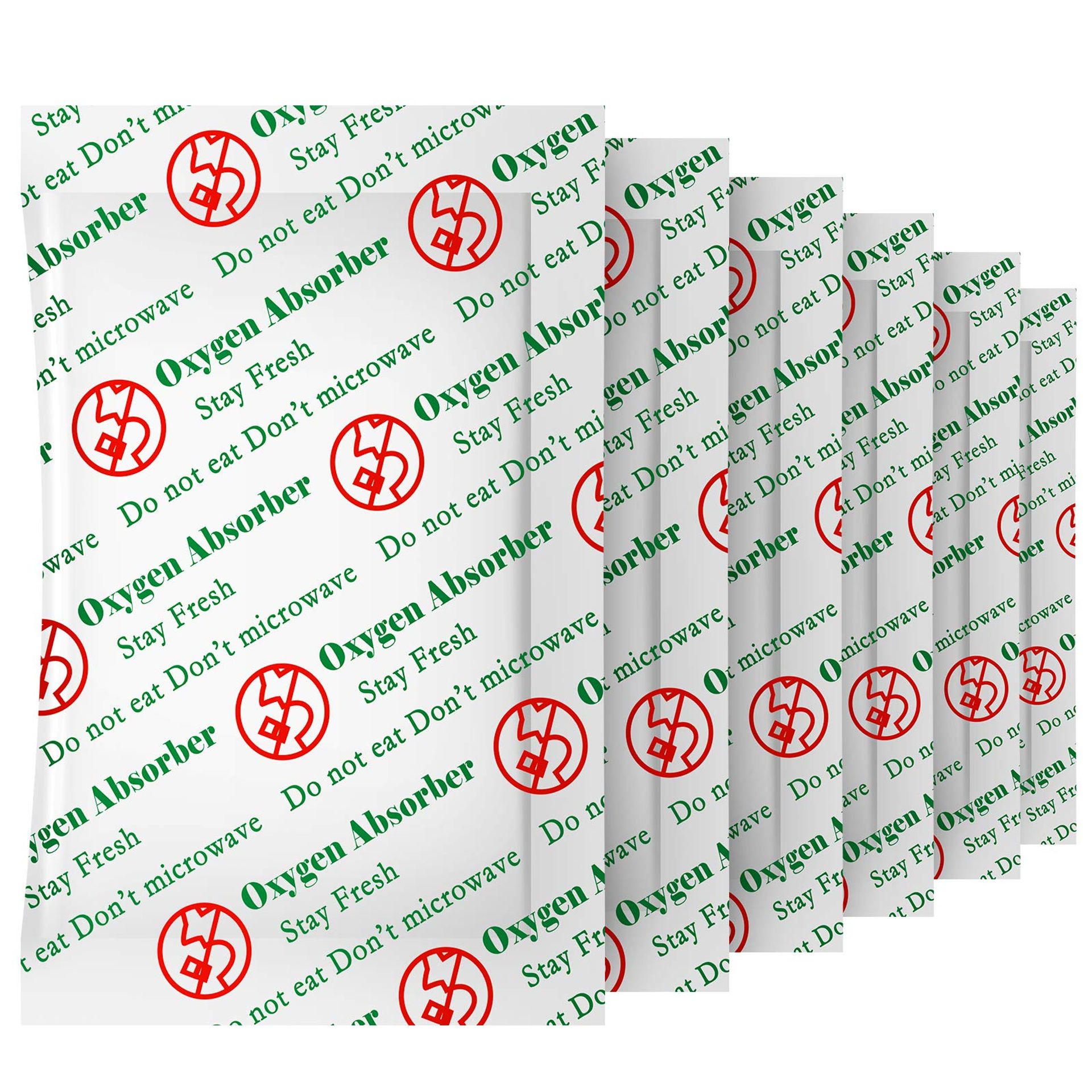 VacYaYa 1000CC Oxygen Absorbers Pack (30-Pack) for Home Made Jerky & Long-Term Food Storage