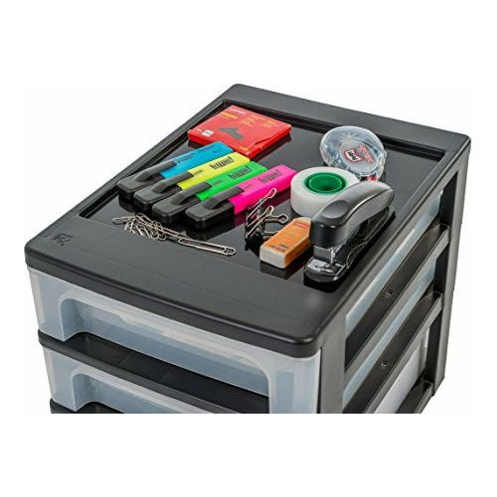 Iris Ohyama Europe A- 4 Chest With 3 (Without Wheels), Tower Unit
