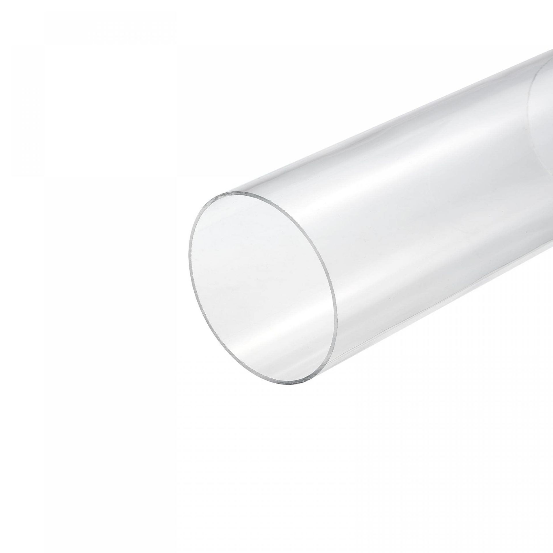 Clear Acrylic Pipe 76mm ID 80mm OD for Lamps, Lanterns & Water Systems - Durable, High Transparency