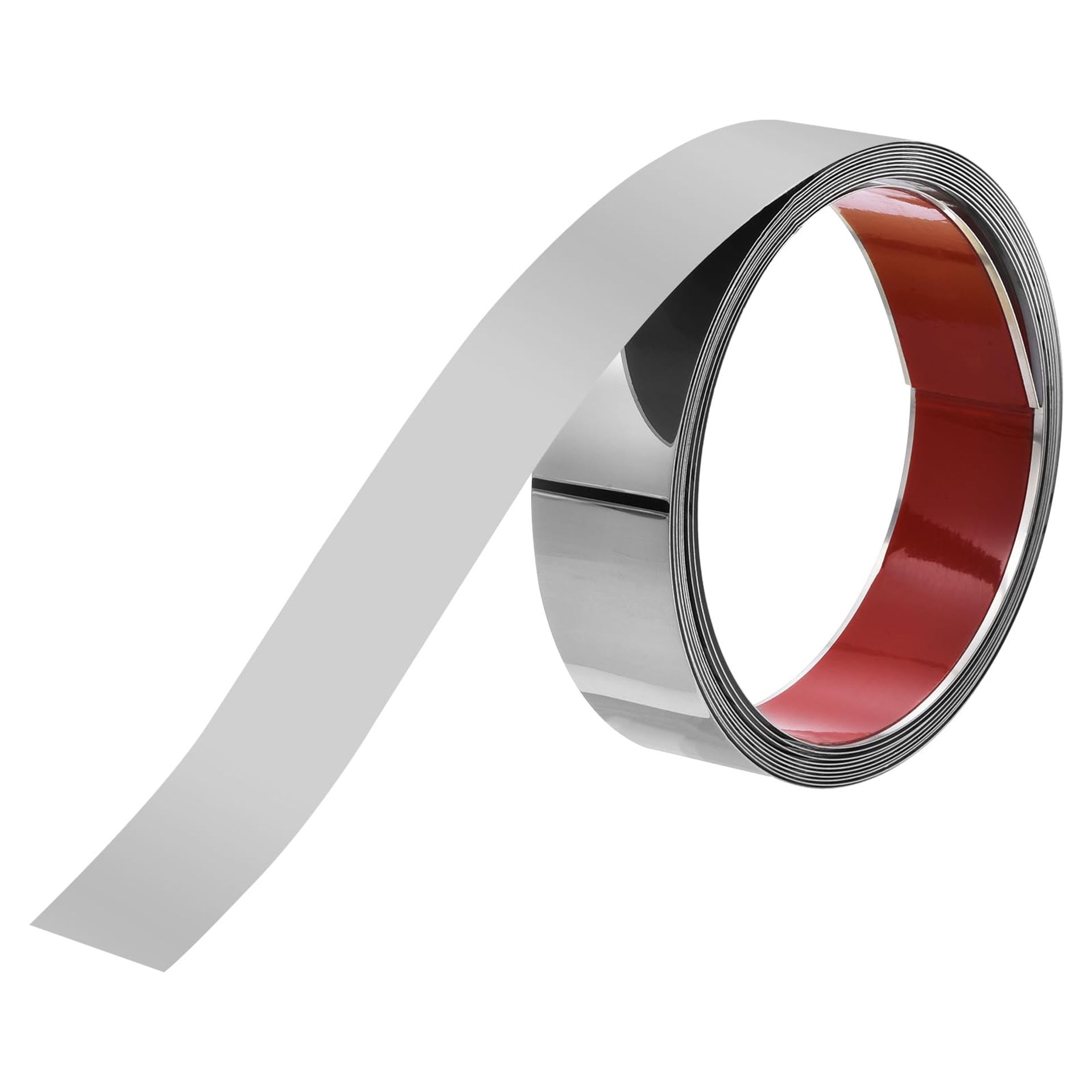 Uxcell Wall Trim Molding, Stainless Steel Peel And Stick (Mirror-Like Fin