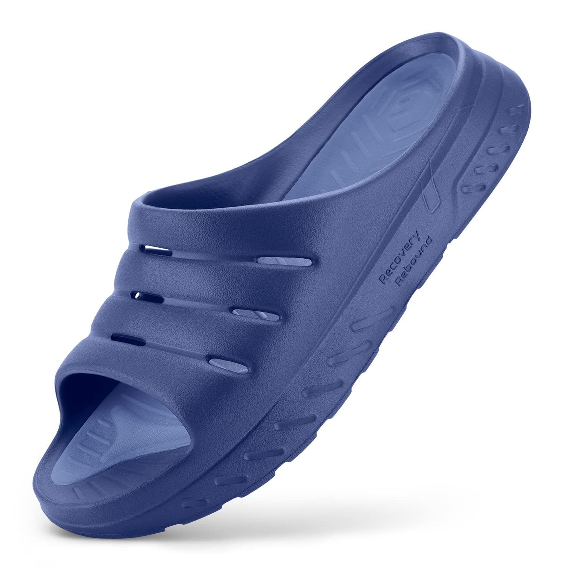 Men\'s Blue Sport Recovery Sandals Plantar Fasciitis Soft Cushion Lightweight AIFLM Men main image 3