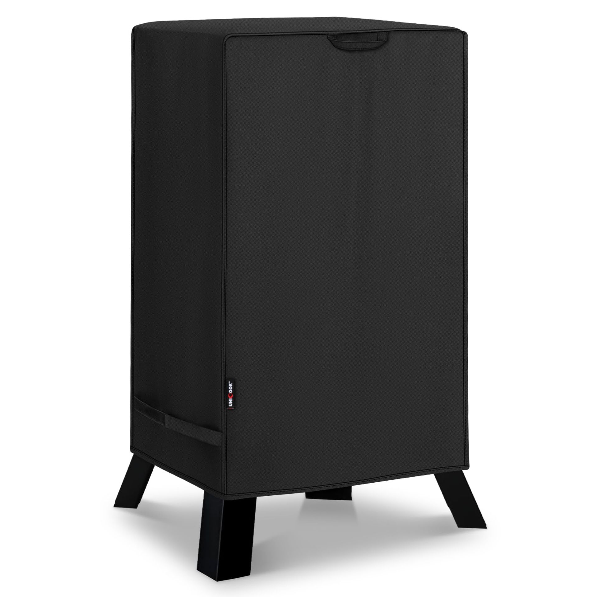 Electric Smoker Cover Heavy Duty Waterproof Fade & UV Resistant Square Vertical - Black 23”W x 17”D x 39”H