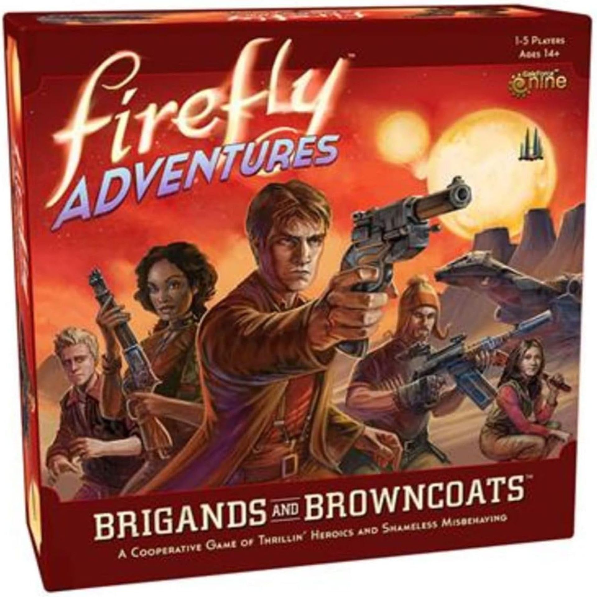 Firefly Adventures Brigands and Browncoats Tabletop Strategy Board Game for Sci-Fi Fans by Gale Force Nine - Multicoloured One Size