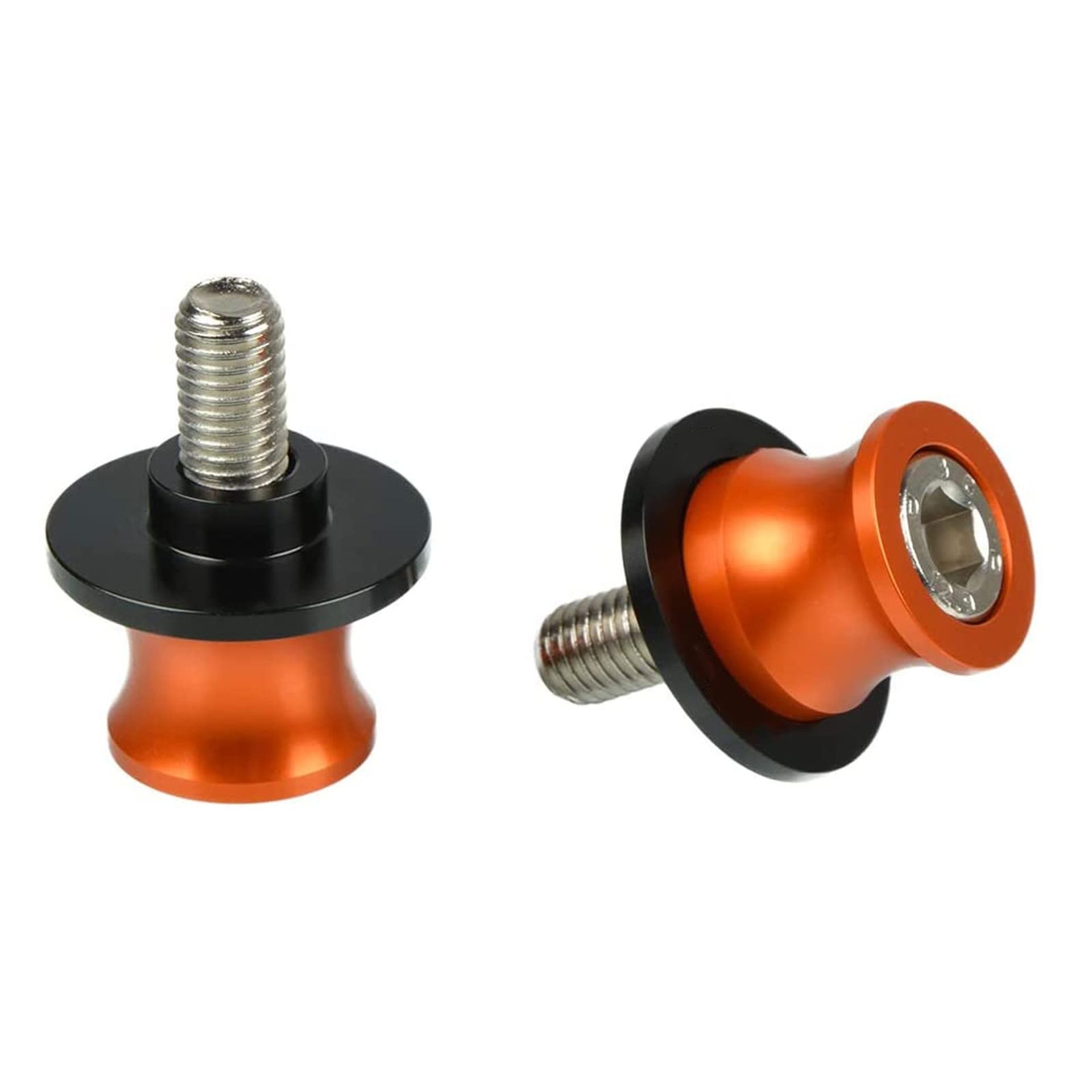 Universal Motorbike Swingarm Sliders Spools - CNC Aluminium, Easy Install, Fits Duke & RC Models