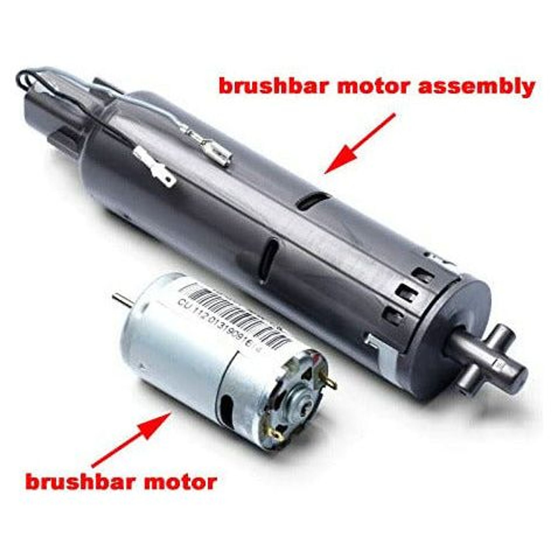 HUAYUWA Soft Roller Head Brushbar Motor 1030986 1030855 Fits For