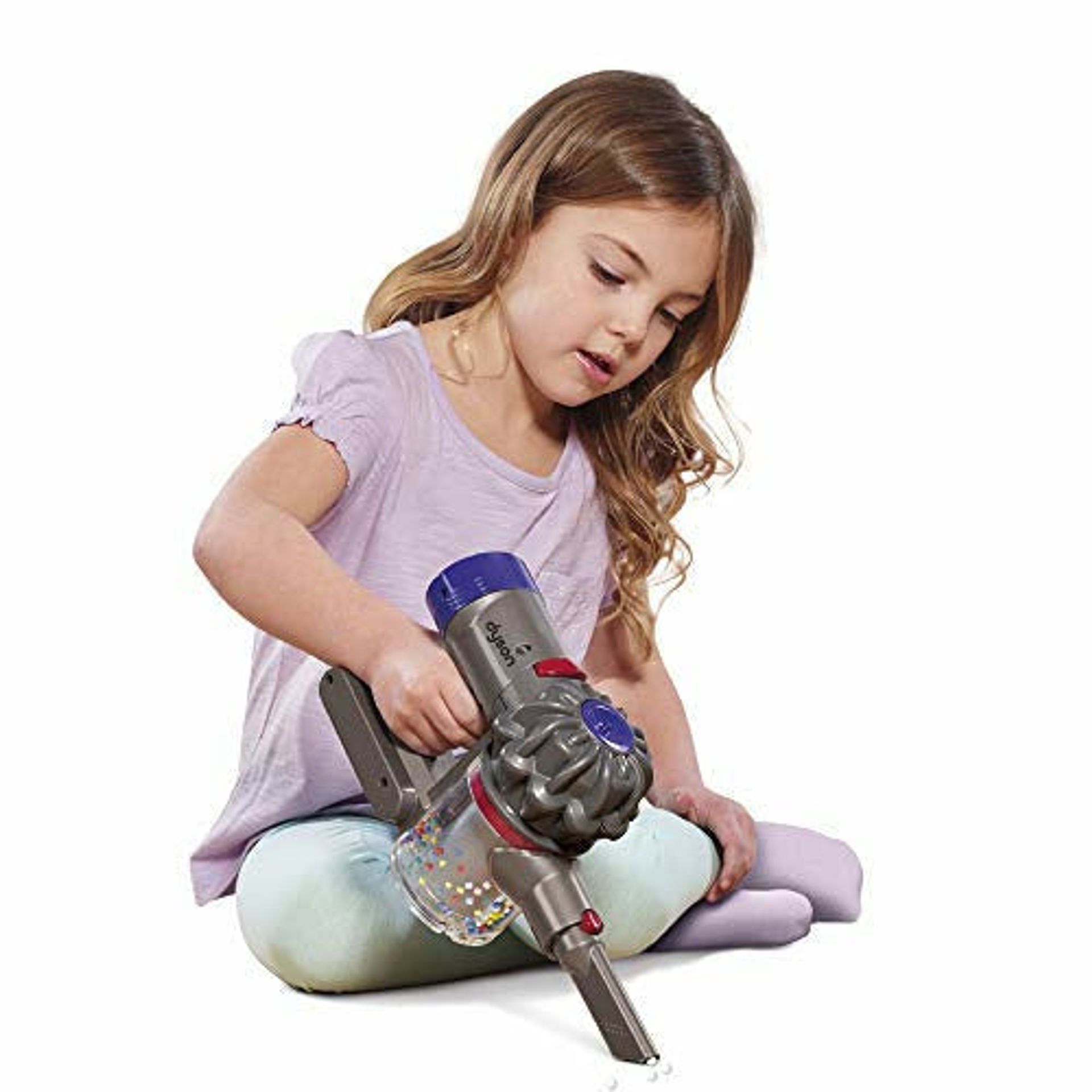 ☆値下げ☆ Dyson V8 ODS-V8 Dyson Vacuum Cleaner Toy For Kids, Grey, Orange And Purple