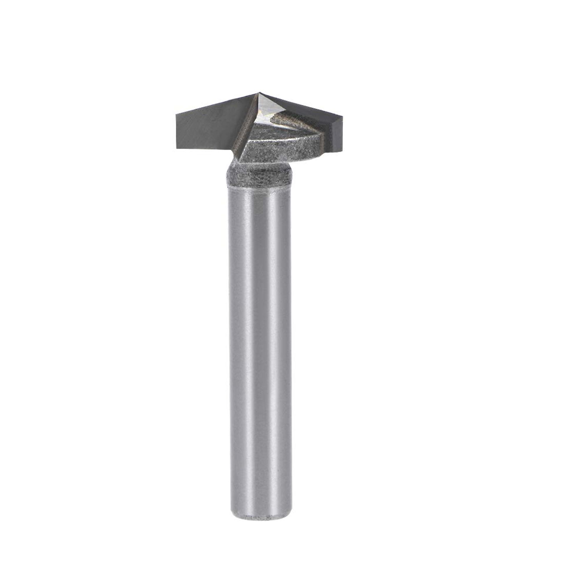 150° V-Groove Router Bit 16mm Dia, 6mm Shank, Titanium Steel Tipped - DIY Essential