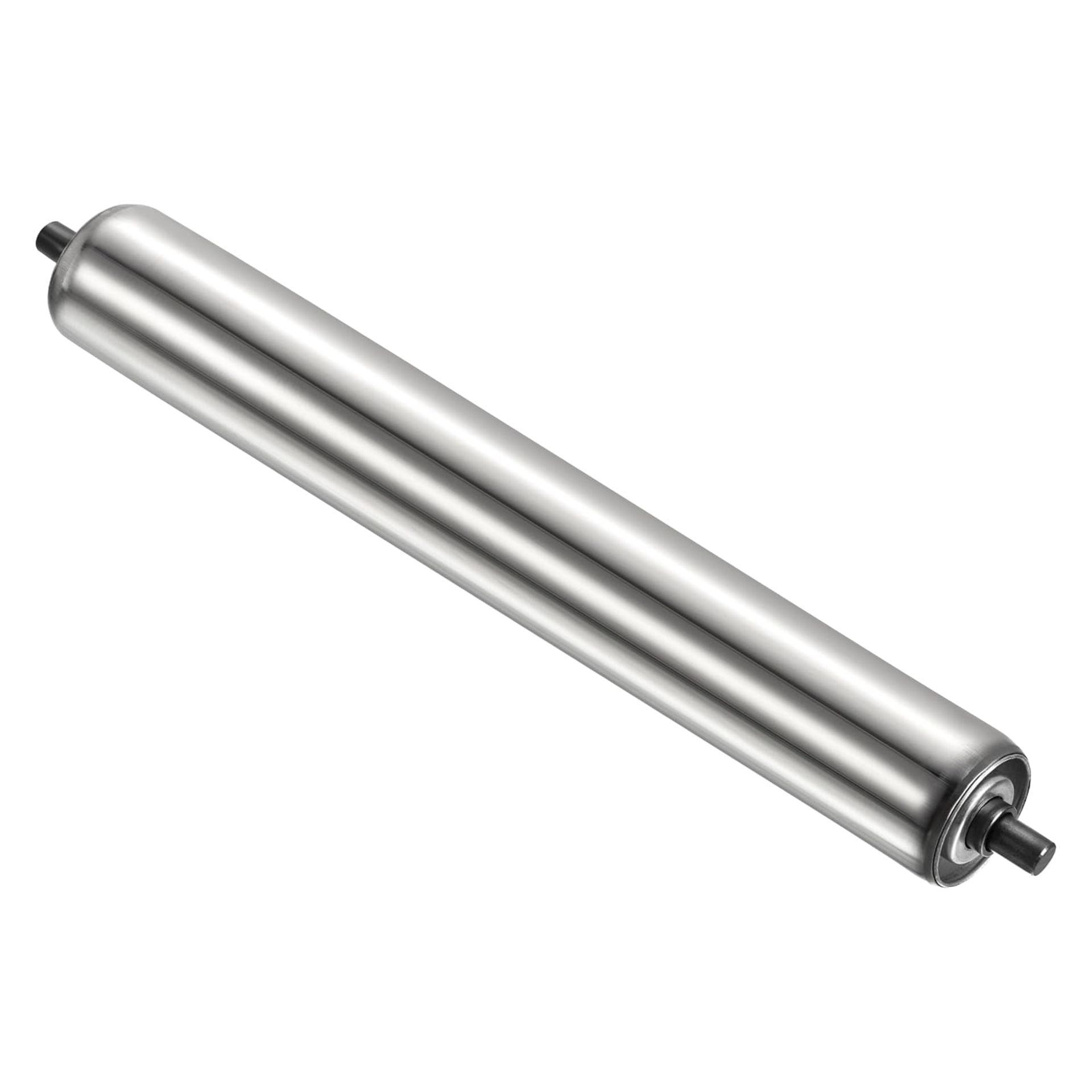 Conveyor Roller 3.5" Diameter 26" Length - Stainless Steel, Heavy Duty, Rust-Resistant Replacement Part for Industrial Use