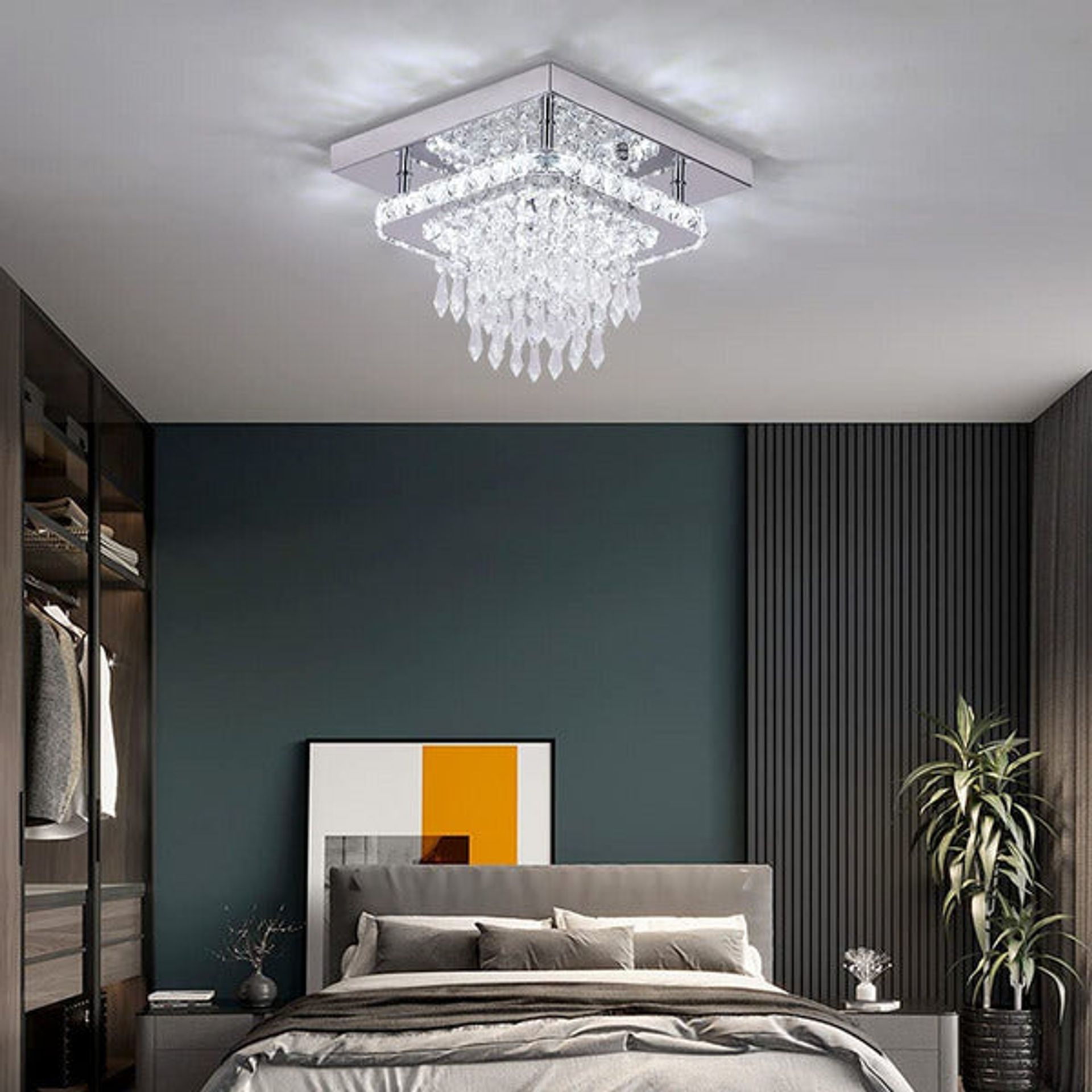 VETRULUS Modern Chandelier For Living Room Luxury Flush