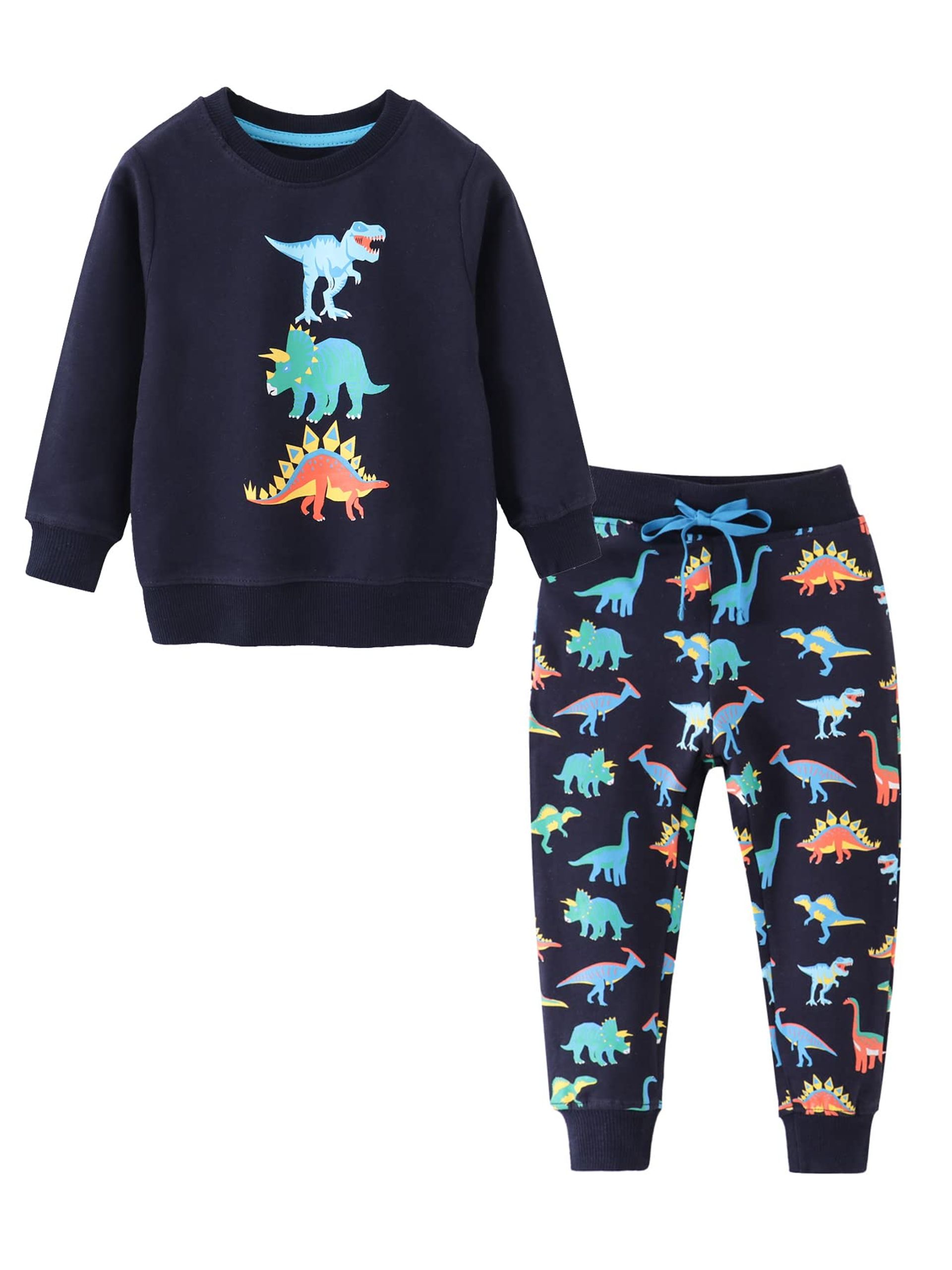 Kids Tracksuit 5-6 Years - Unisex Sweatshirt & Joggers Set, Style 12 - SERENYOU