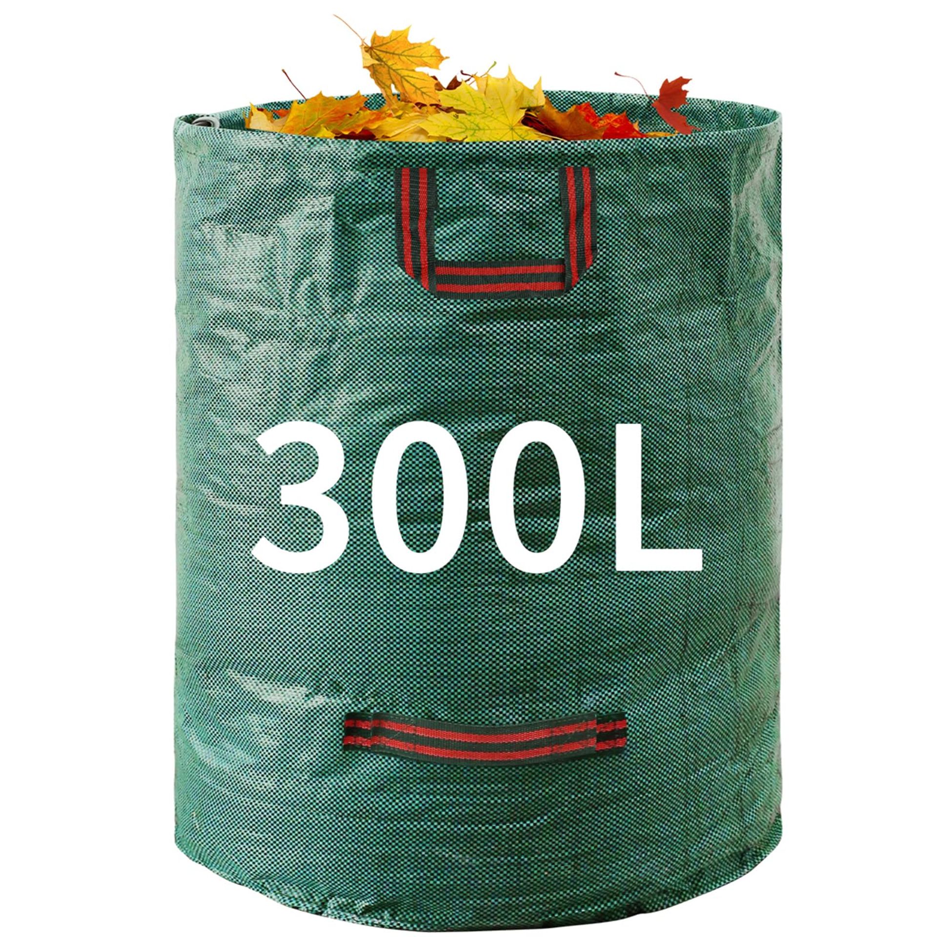 Heavy Duty 300L Garden Waste Bags - Reusable Sacks with Handles for ...