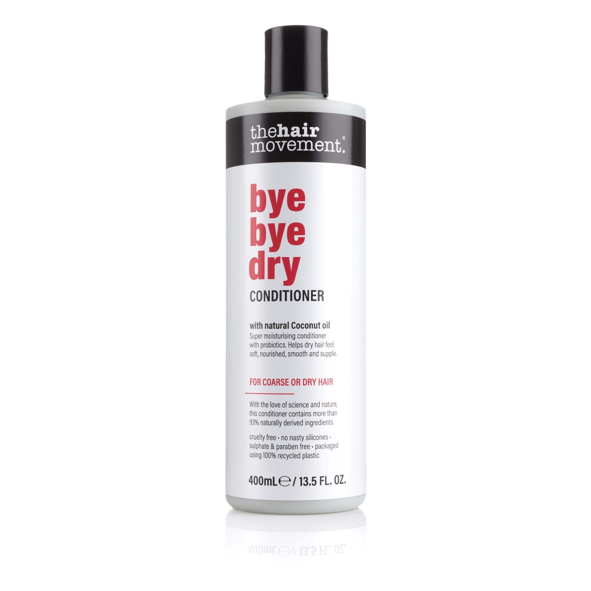 Bye Bye Dry Hair Conditioner Sulphate & Paraben Free Deep Moisturising Formula - 400ml