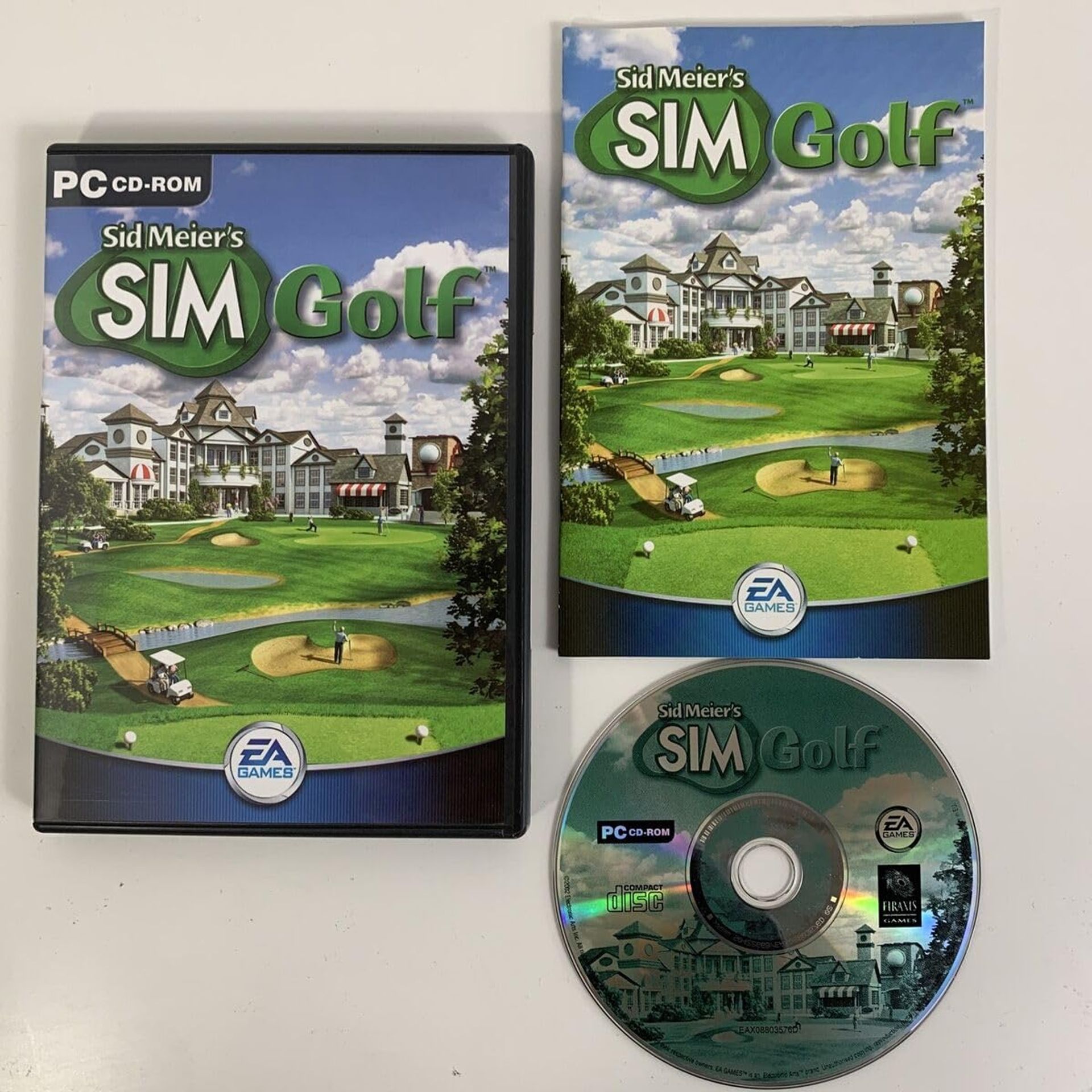 Sid Meier's SimGolf PC Game Build and Manage Golf Resorts Simulation - Standard Edition