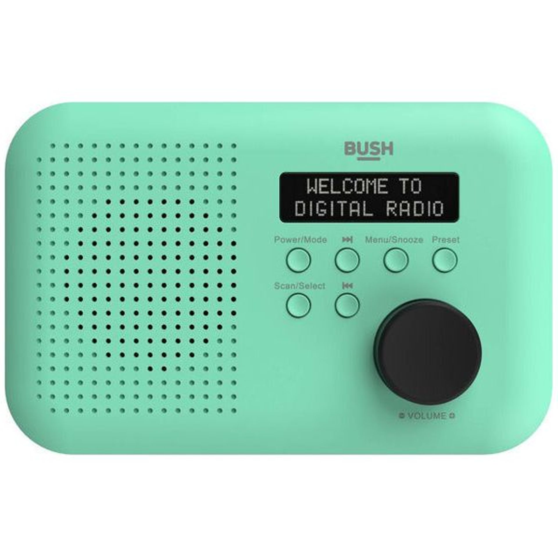 Bush Portable Mono Dab Radio Mint
