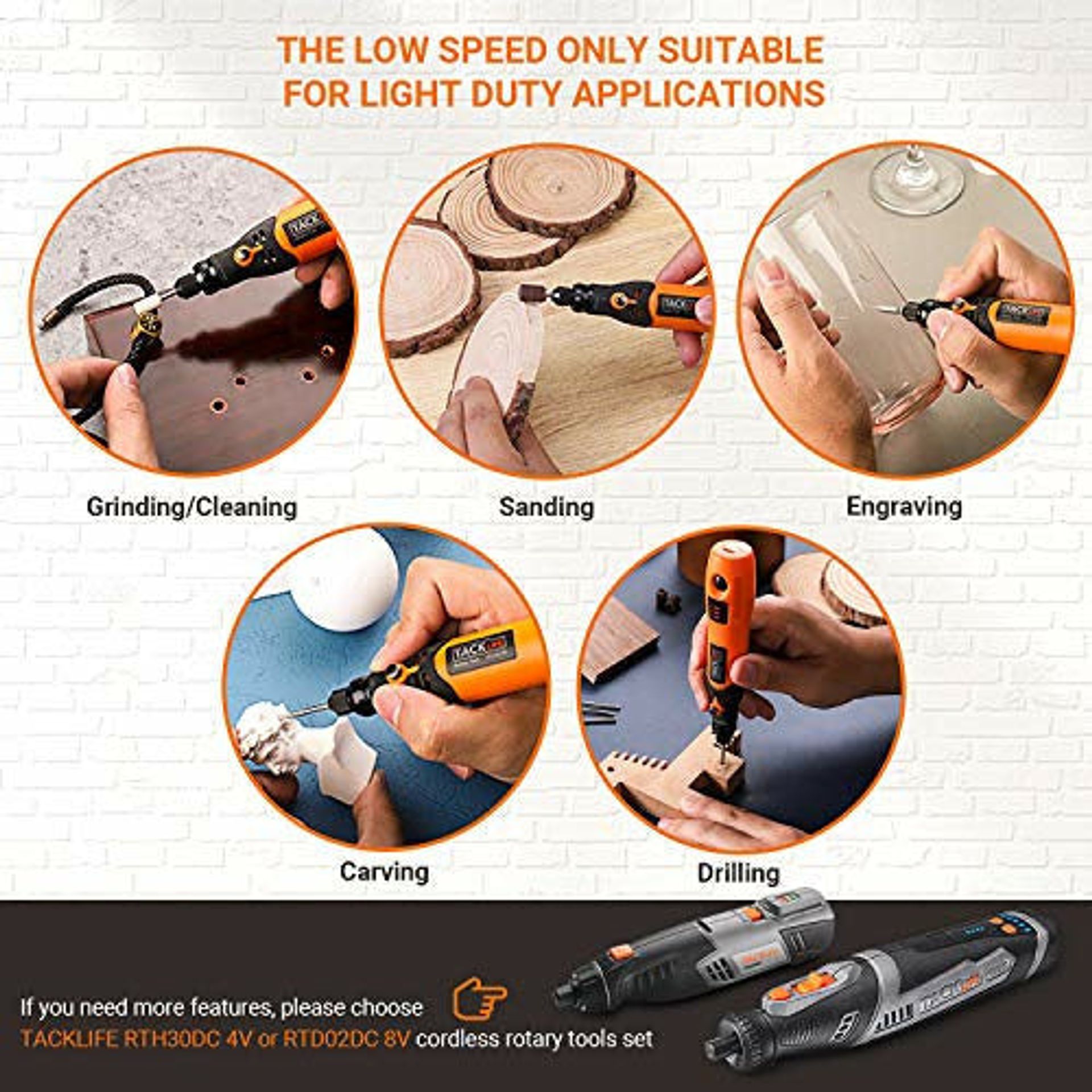 Cordless Rotary Tool, 3.7v Li-ion Mrt22dc Mini Rotary Multi-tool Kit