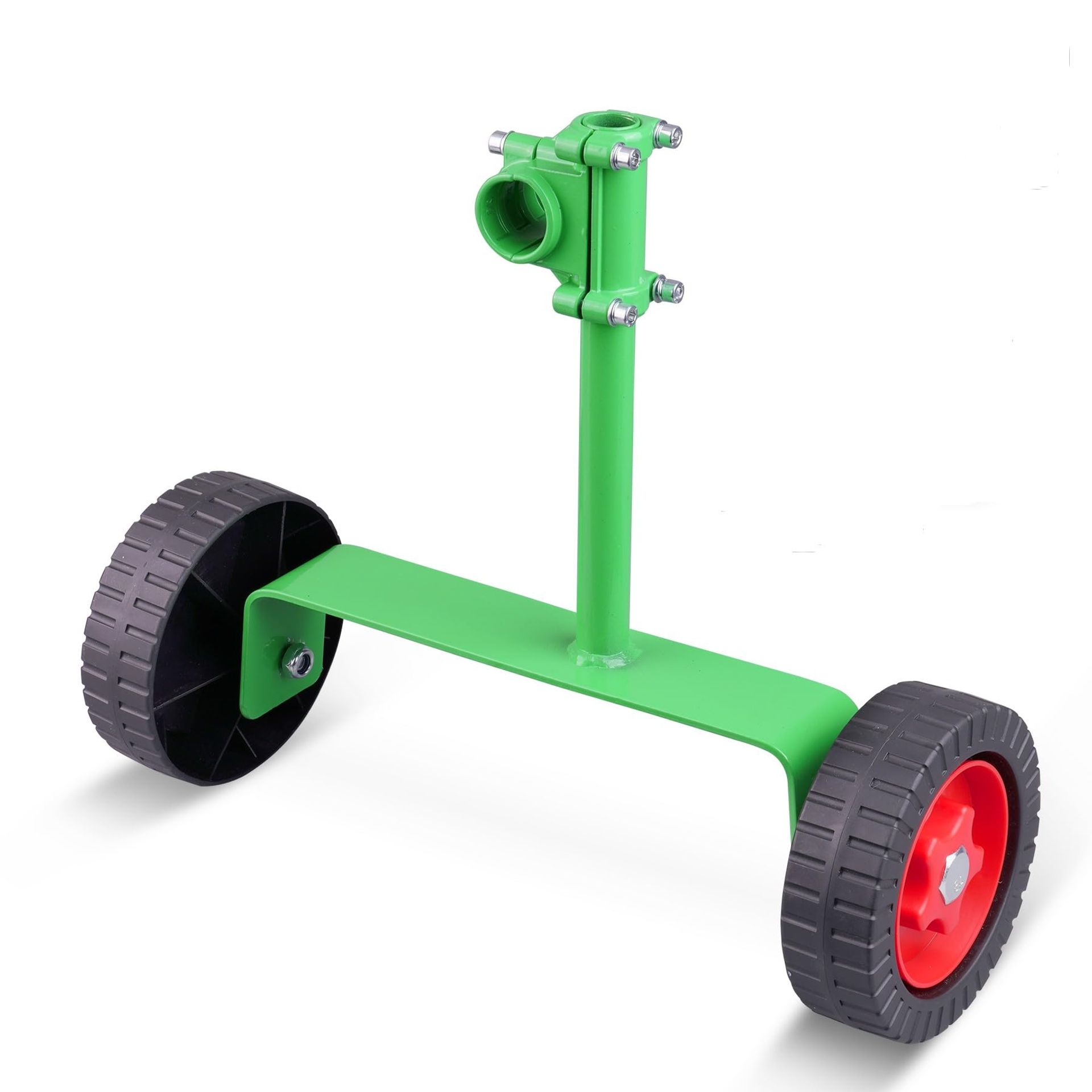 Adjustable String Trimmer Support Wheel Attachment for 26mm & 28mm Shafts Easy Handling Grass Cutter Accessory - Green UK String Trimmer
