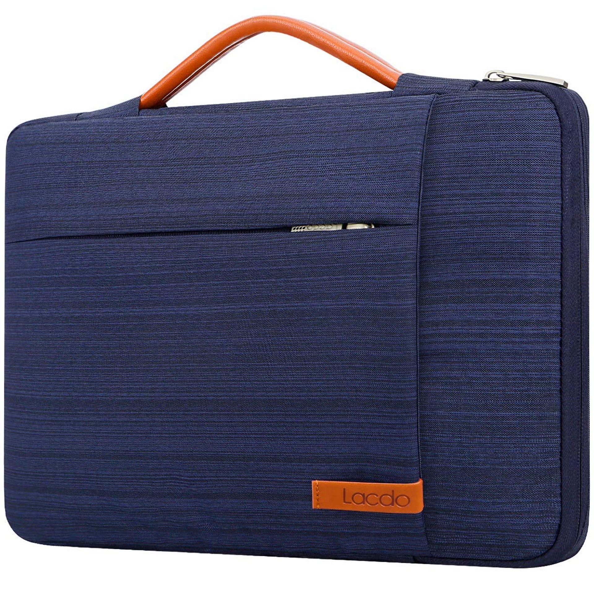 15" Laptop Sleeve for MacBook Air/Pro, Dell XPS - 360° Shockproof Blue Case