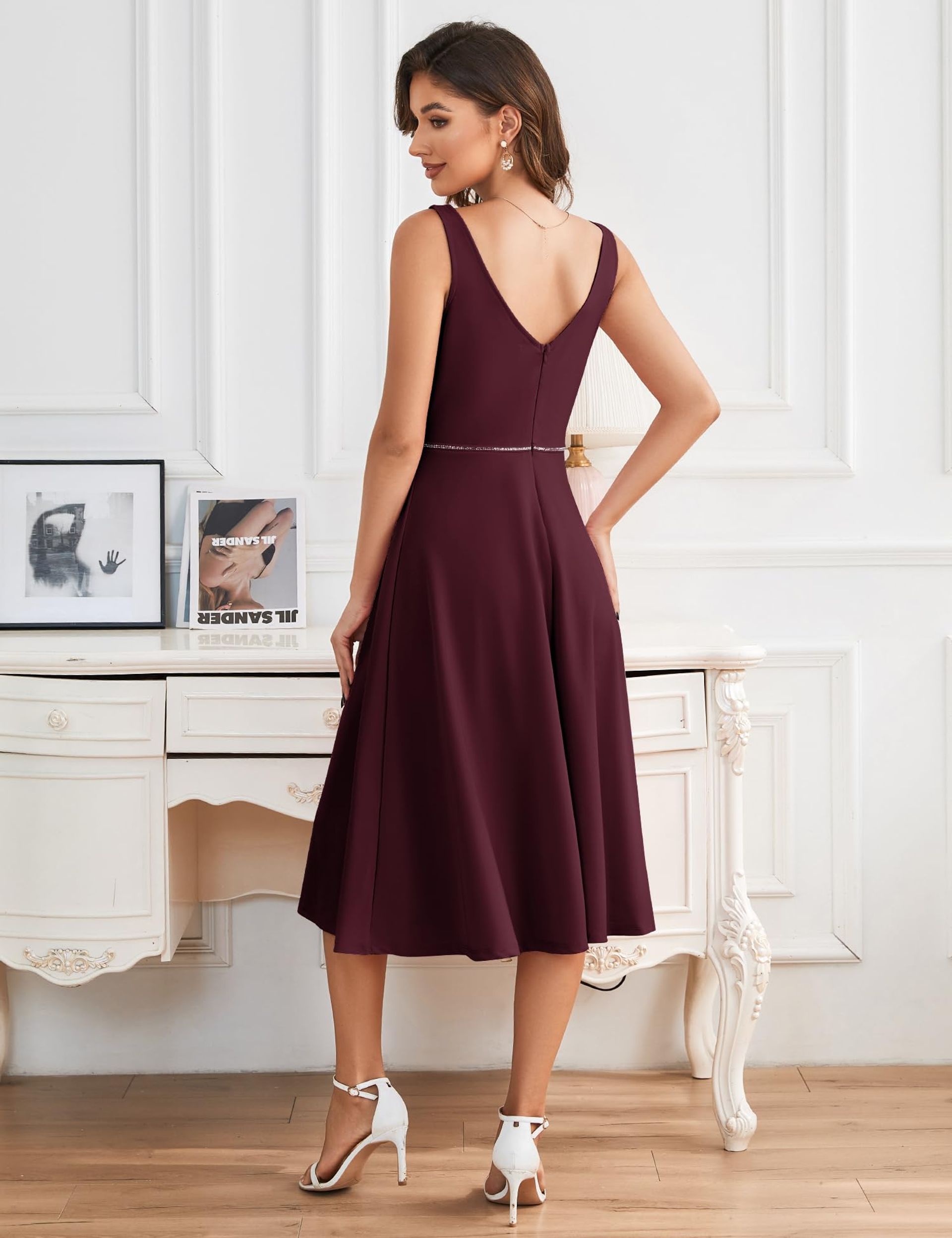 Aupuls Wedding Dresses A Line Dresses For Women UK Cocktail Dresses For W