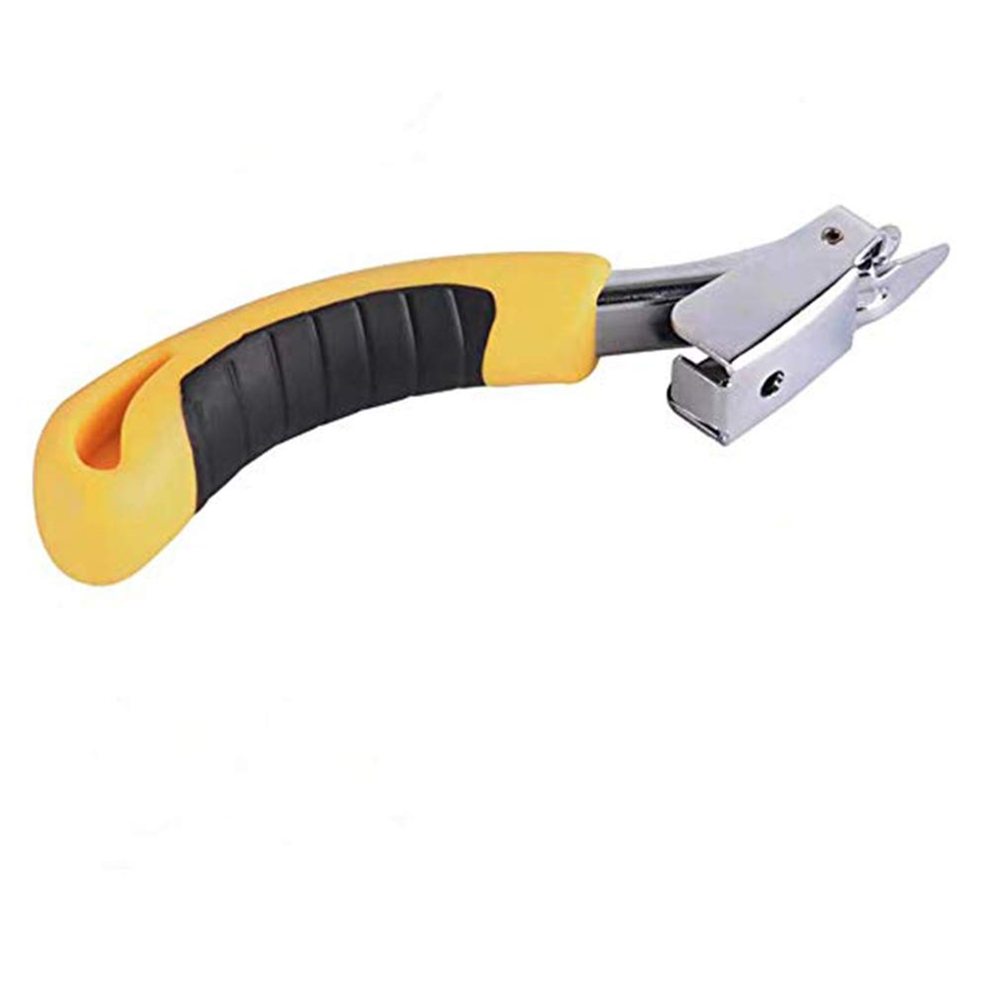 Heavy Duty Steel Staple Remover with Ergonomic Handle for Upholstery & Office Use
