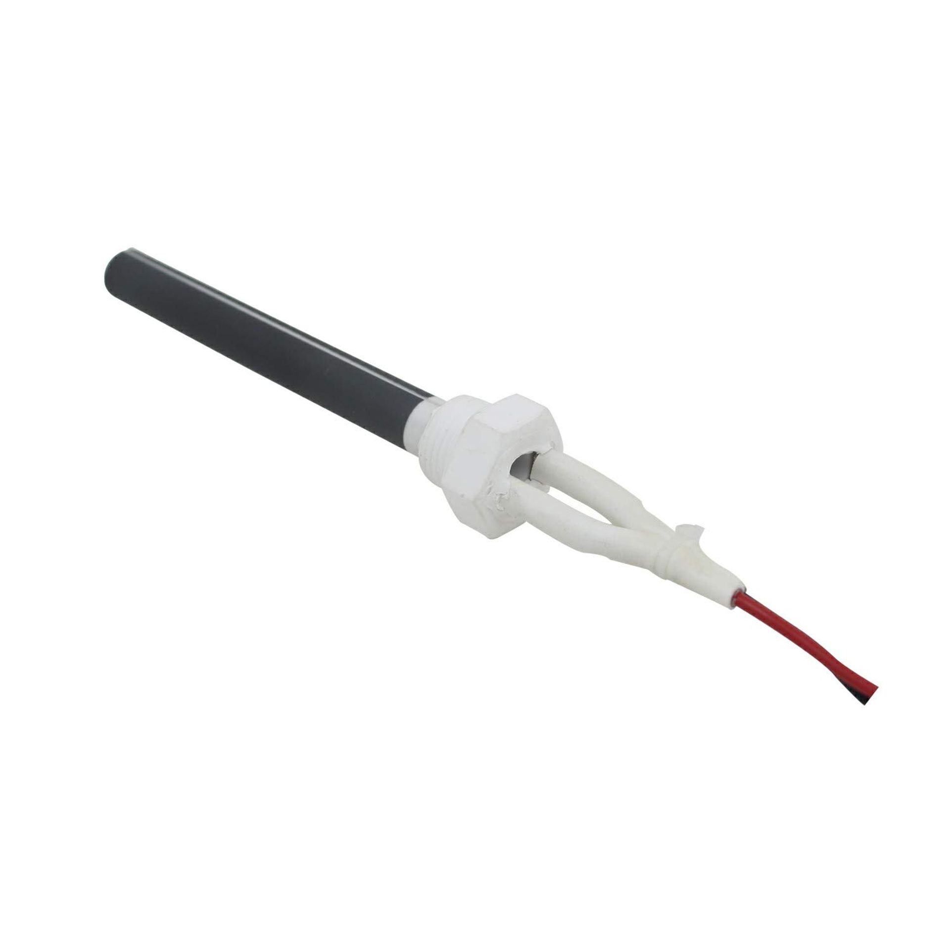 Ceramic Pellet Igniter 220V 300W Heating Element 3/8 Inch for Pellet Stoves - White 100x10.5x6mm