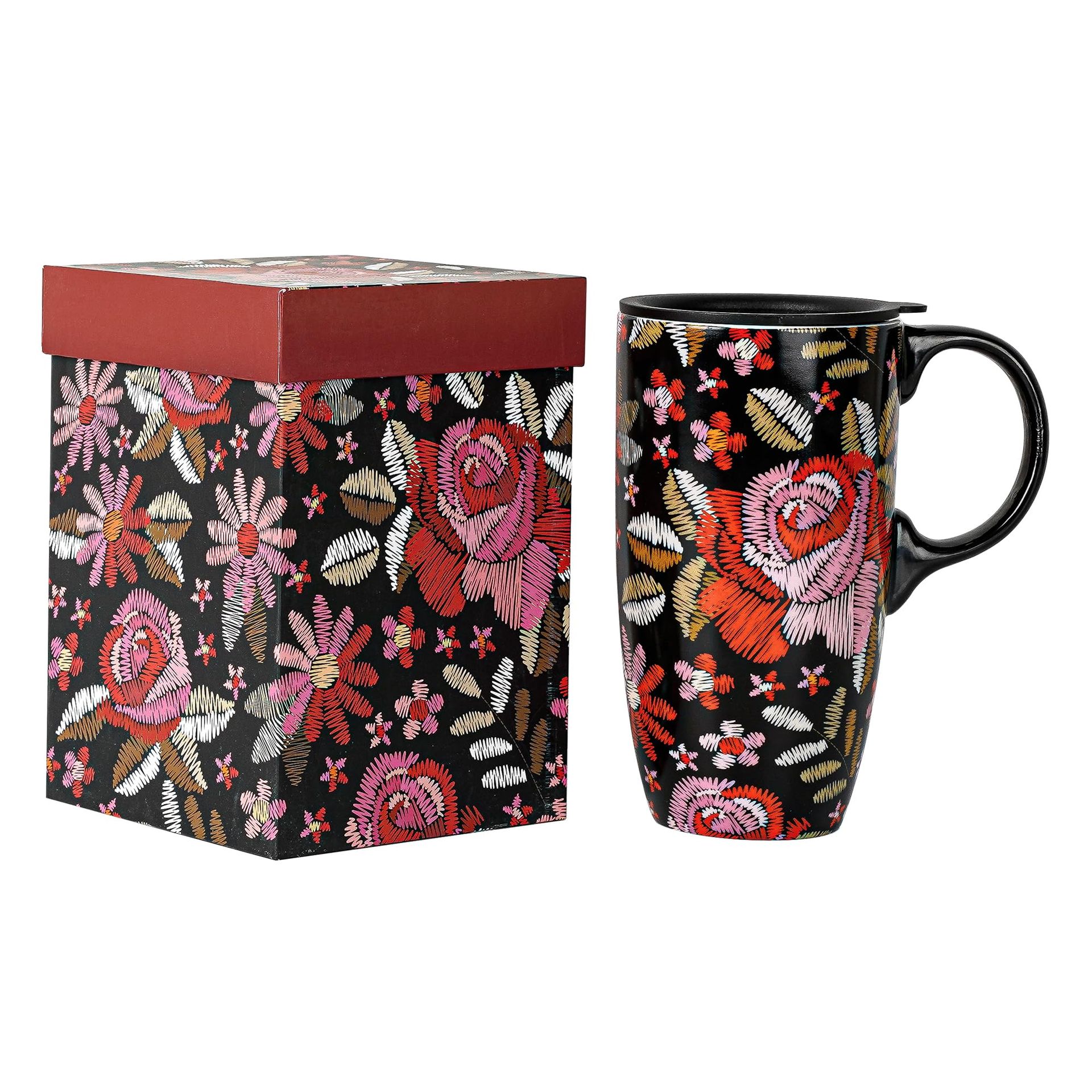 DUSVALLY Tazza Di Ceramica Grande Tazza Di Caffè Tazze Alte In