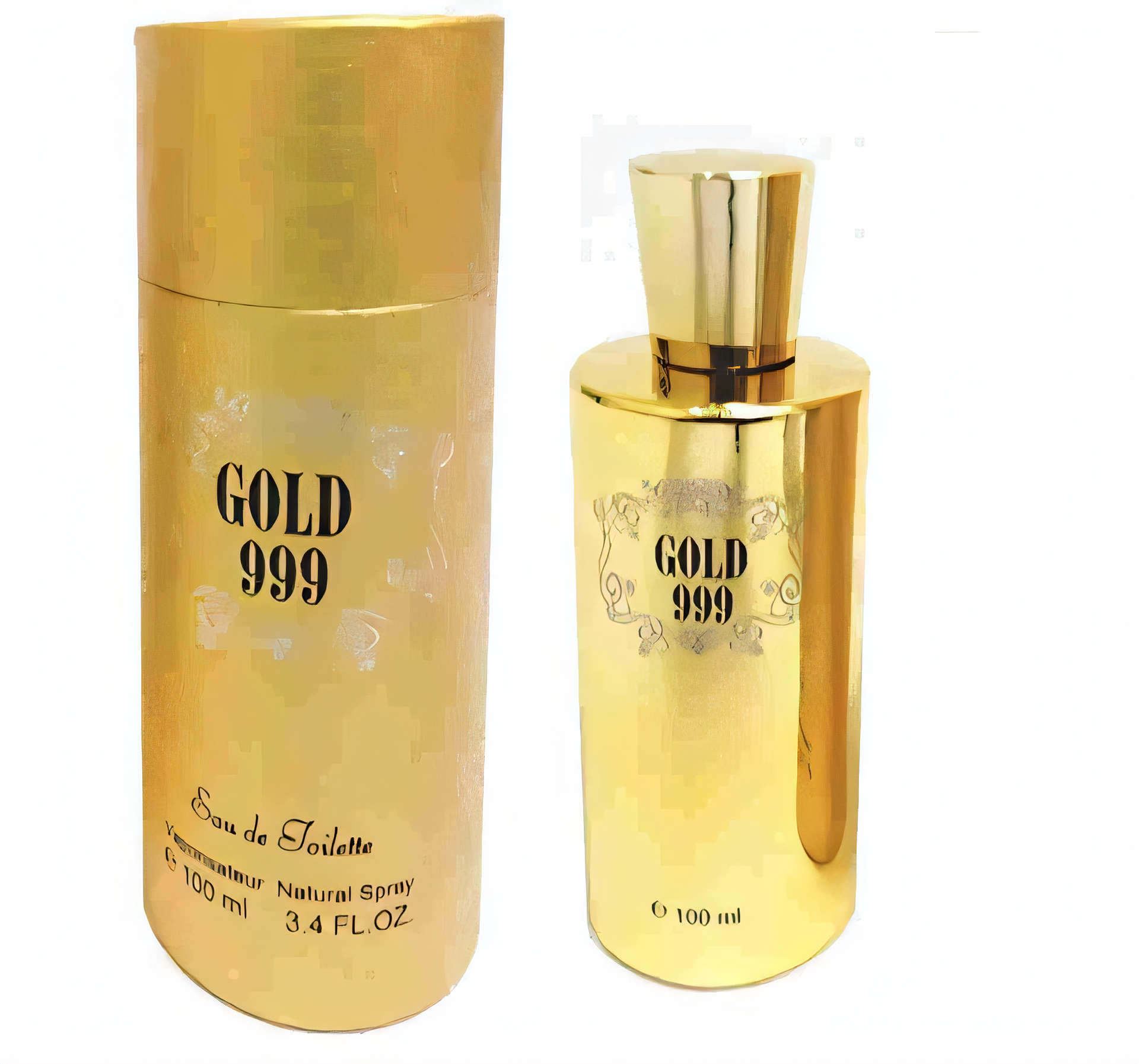 Gold 999 Men's Aftershave 100ml by Saffron - Long-lasting Fragrance for Travel