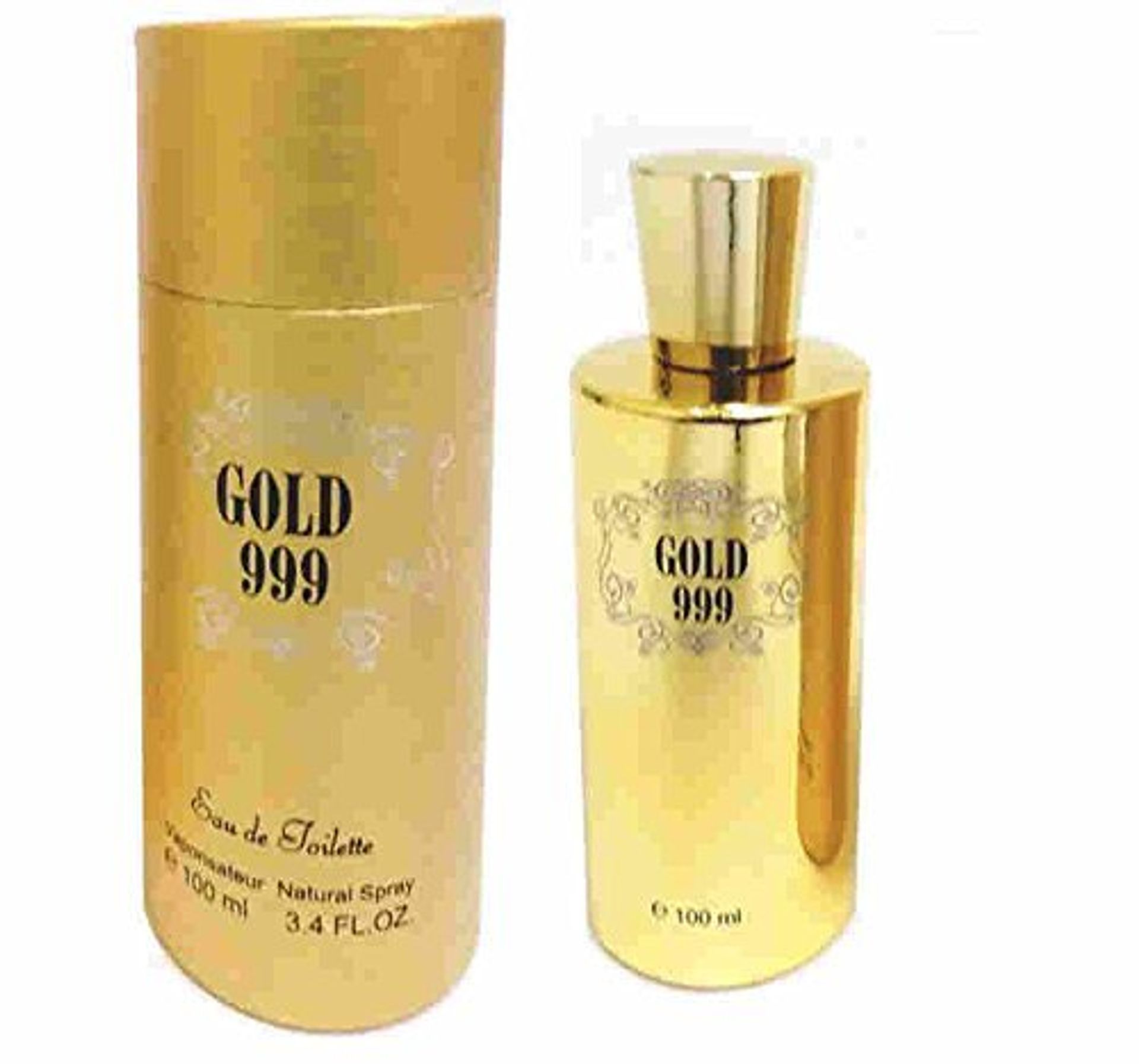 Gold 999 Men's Aftershave 100ml by Saffron - Long-lasting Fragrance for Travel