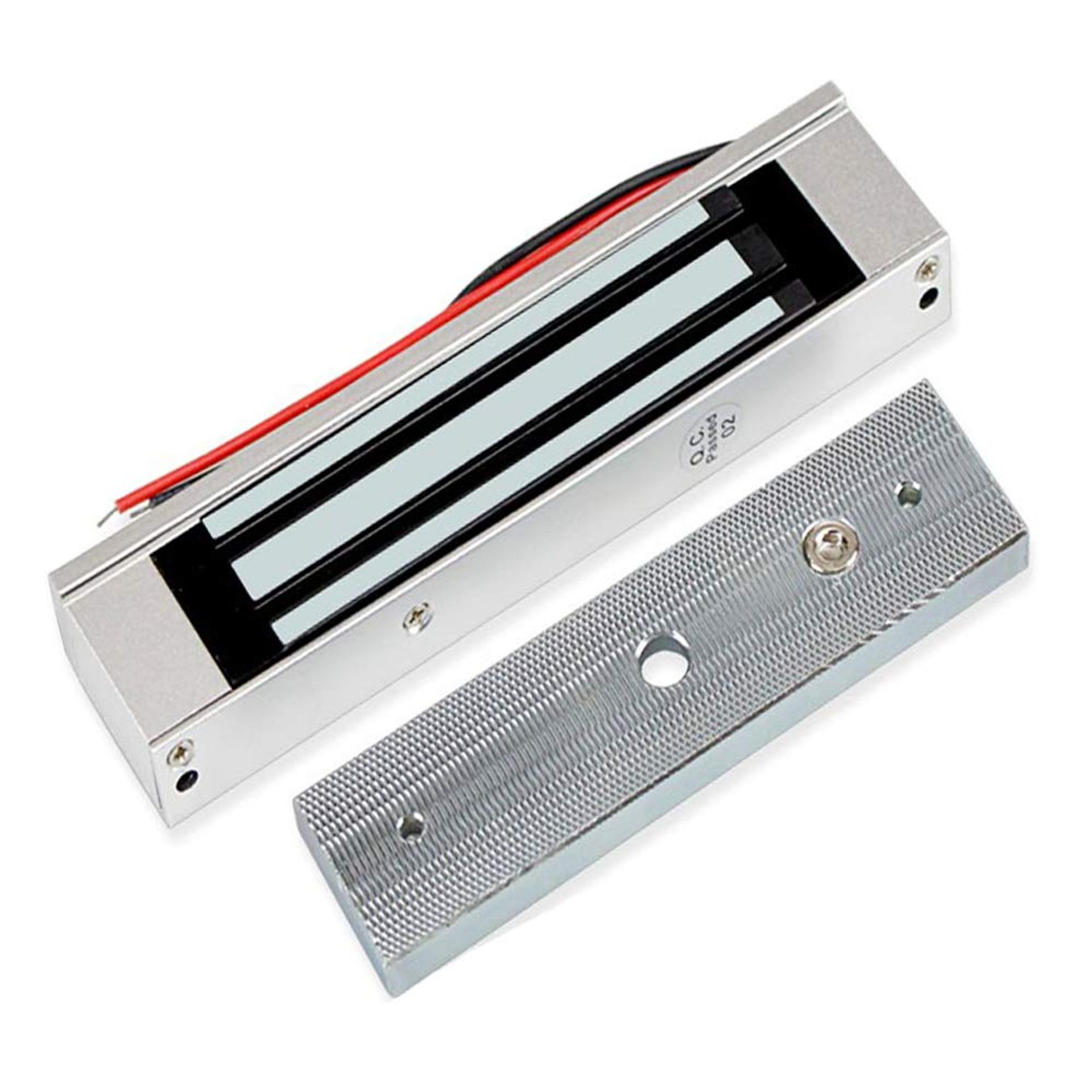 Electric Magnetic Door Lock 180kg Holding Force Fail-Safe Access Control - Silver Lock-180KG