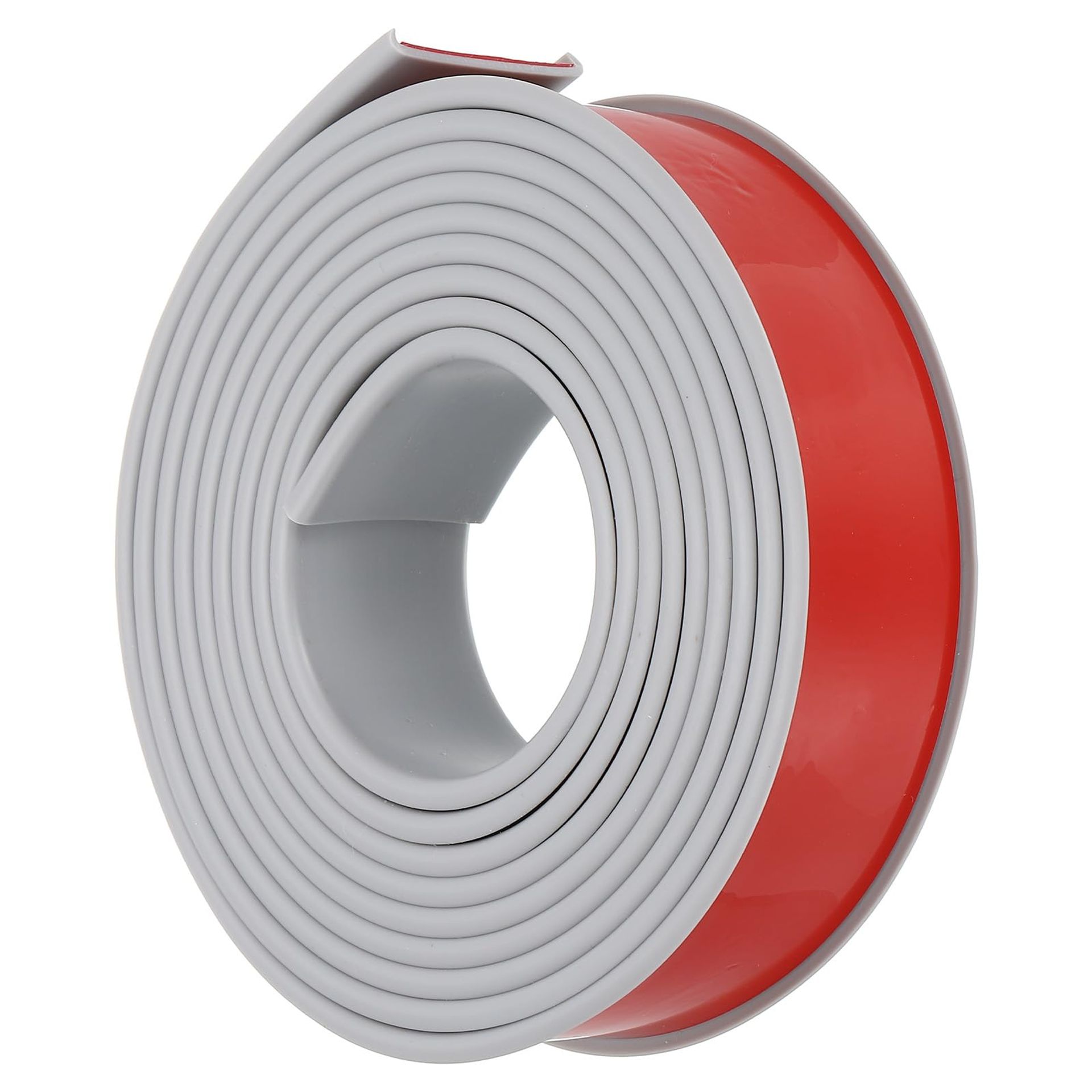 TPE U-Shape Edge Banding Self-Adhesive Flexible Furniture Trim Protector for Tables, Cabinets & Shelves - Black 16.4Ft x 1.42"