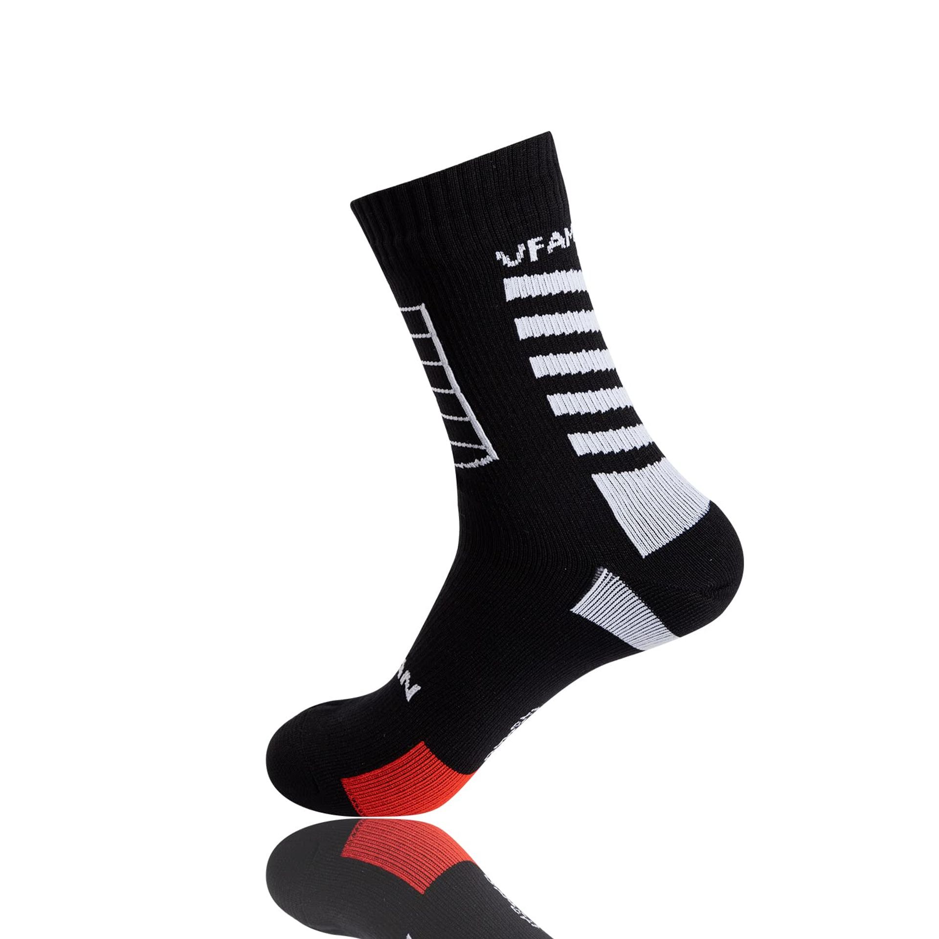 Waterproof Socks for Men and Women Outdoor Breathable Windproof for Cycling, Hiking, Fishing and Skiing - Black M