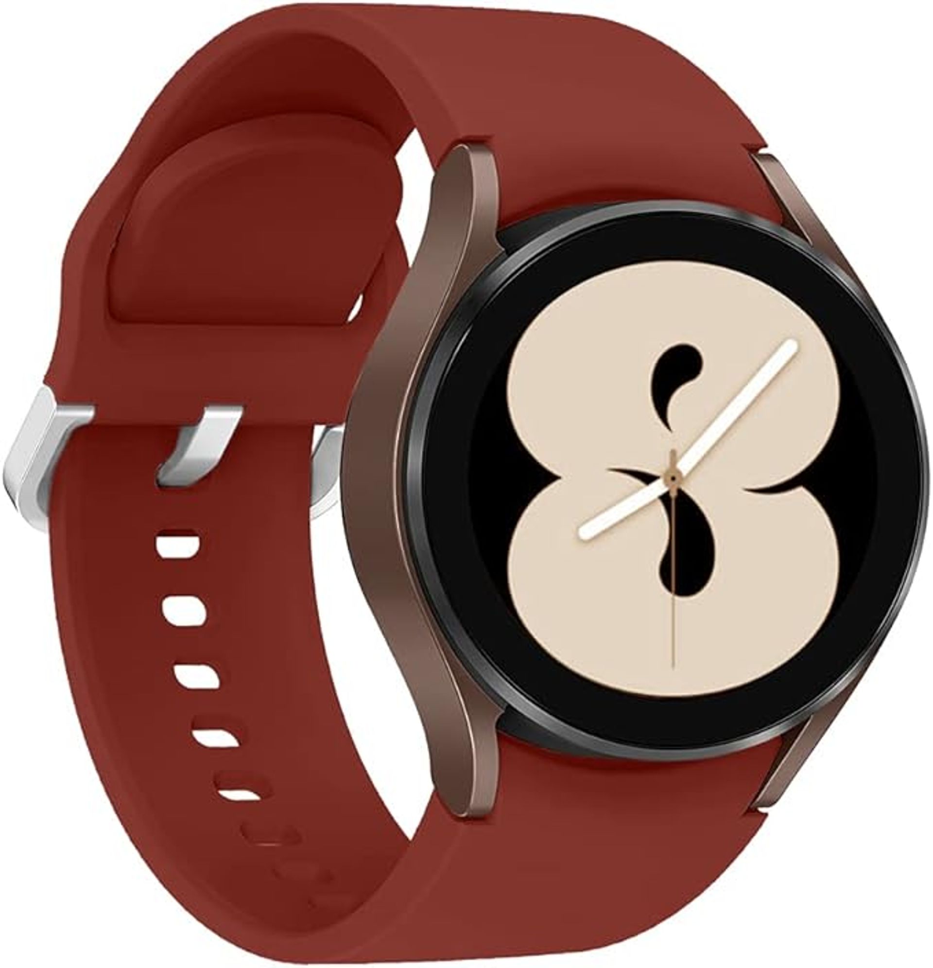 Leishouer Soft Silicone Strap for Samsung Galaxy Watch 6/5/4 - 20mm Replacement Band, Multiple Colours