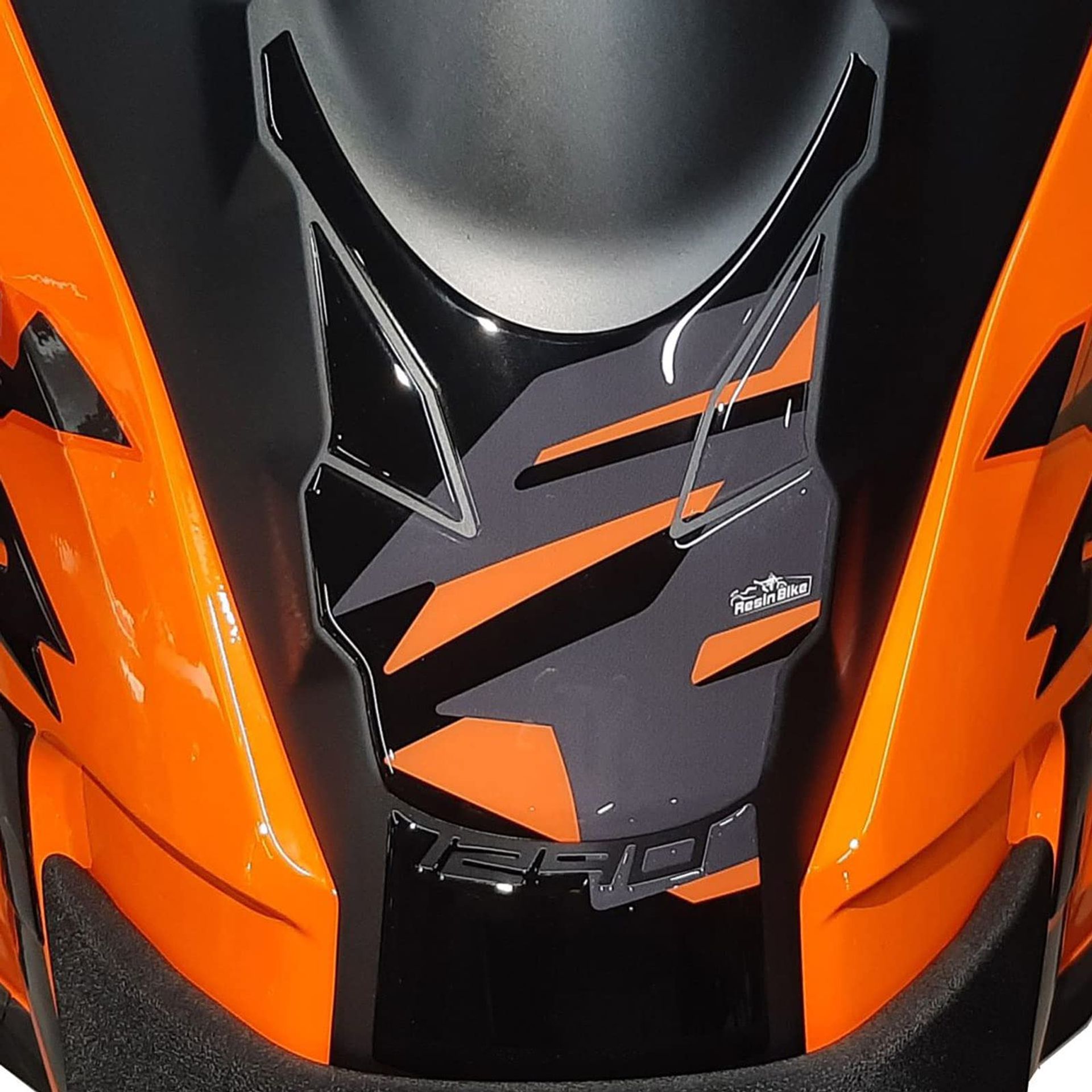 Motorcycle Tank Pad Protector 3D Resin Sticker for KTM 1290 Super Adventure S 2021 Scratch & Weather Protection - Tank Protector