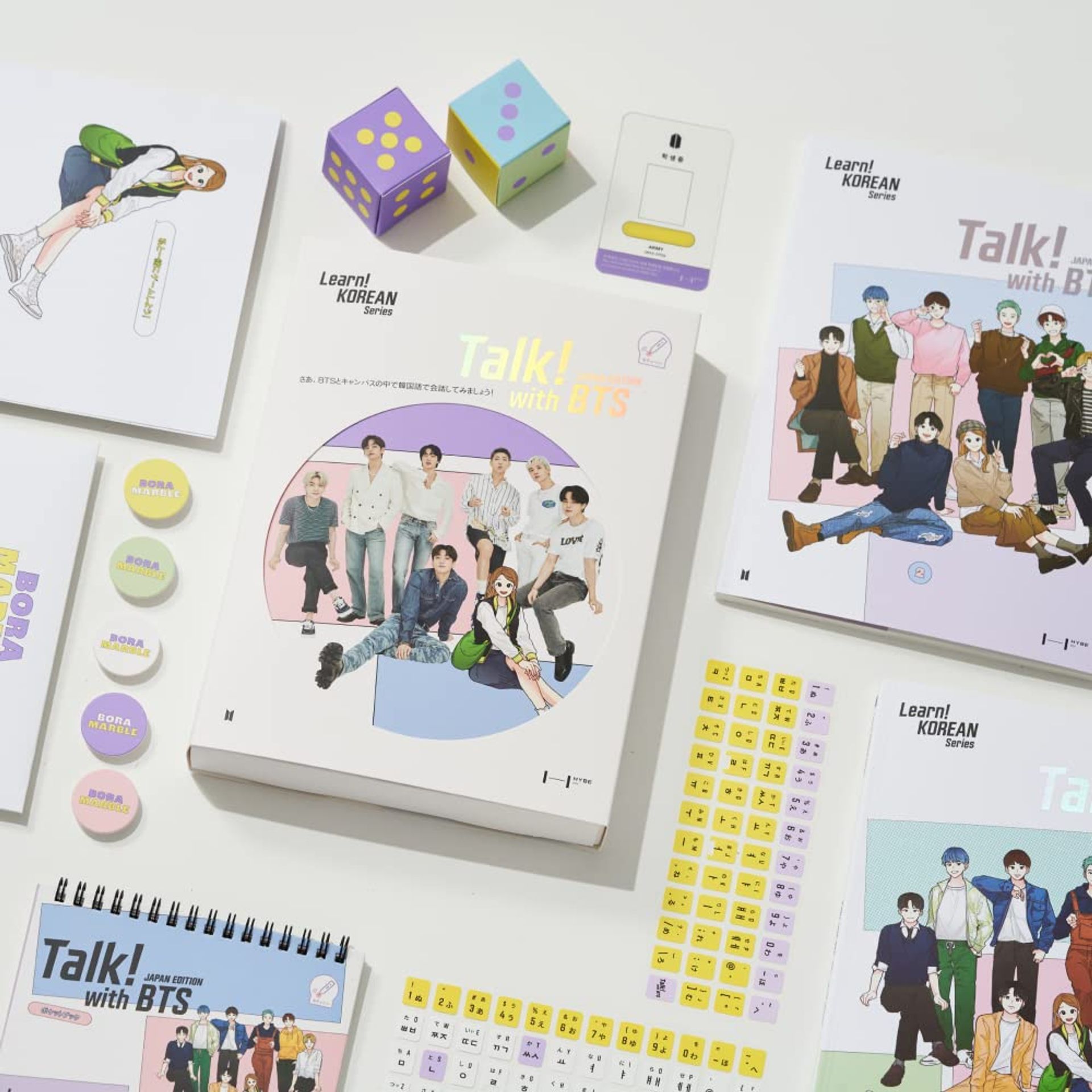 TALK! WITH BTS Japanese Edition Book - Official BTS Korean 