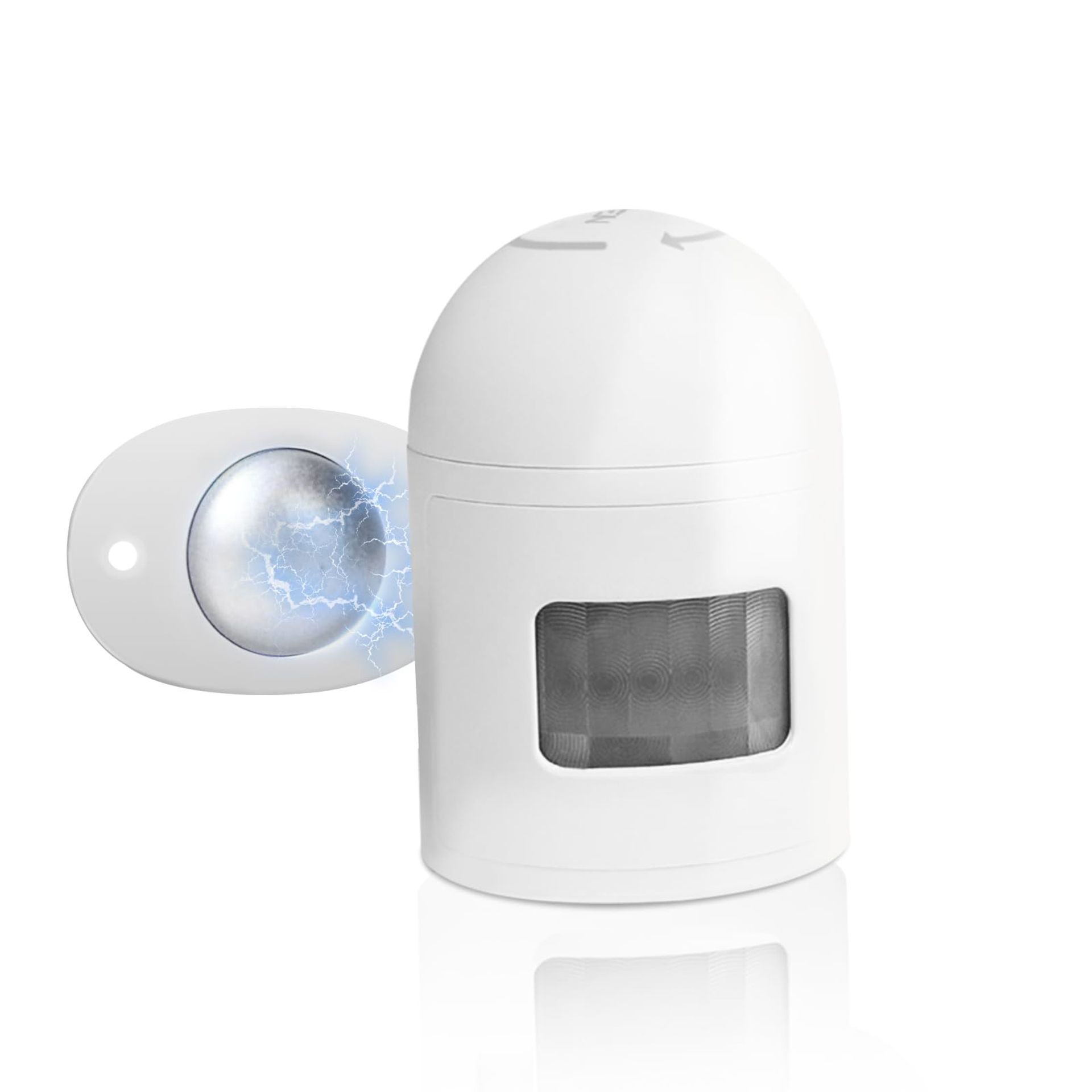 Wireless Driveway Alarm Weatherproof Motion Sensor 500FT PIR Home Security System - 1s