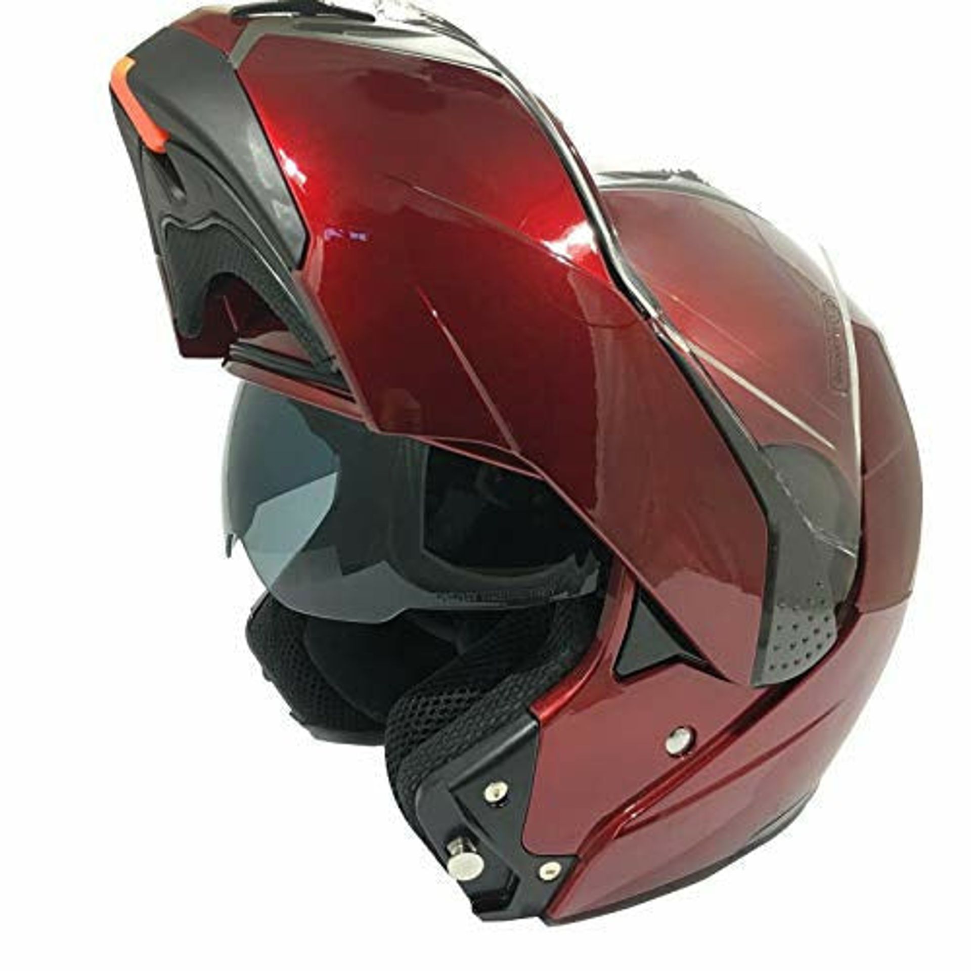 Motorbike Motorcycle Flip Up Helmet 3GO E335 Adult Biker Adventure Dual V